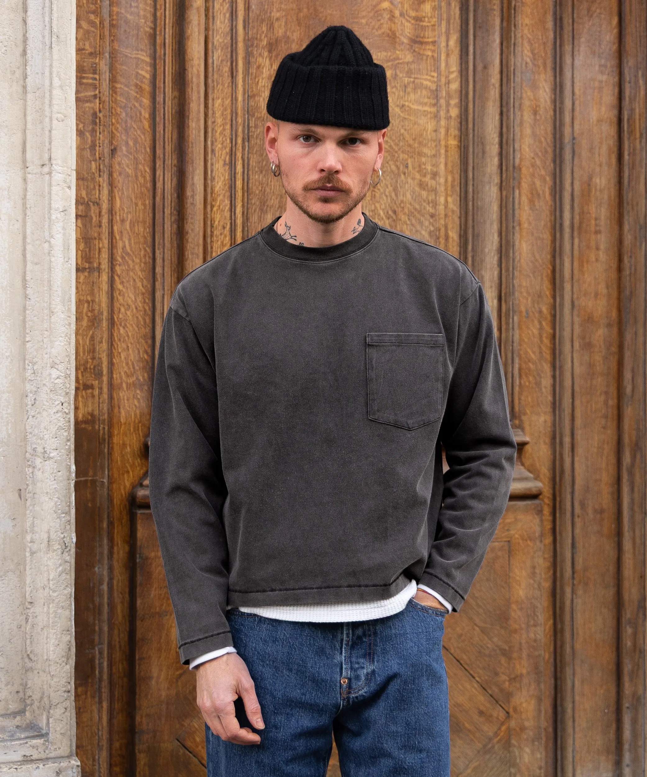 THE BEST LONG-SLEEVE POCKET TEE sold by Brut product image thumbnail 2