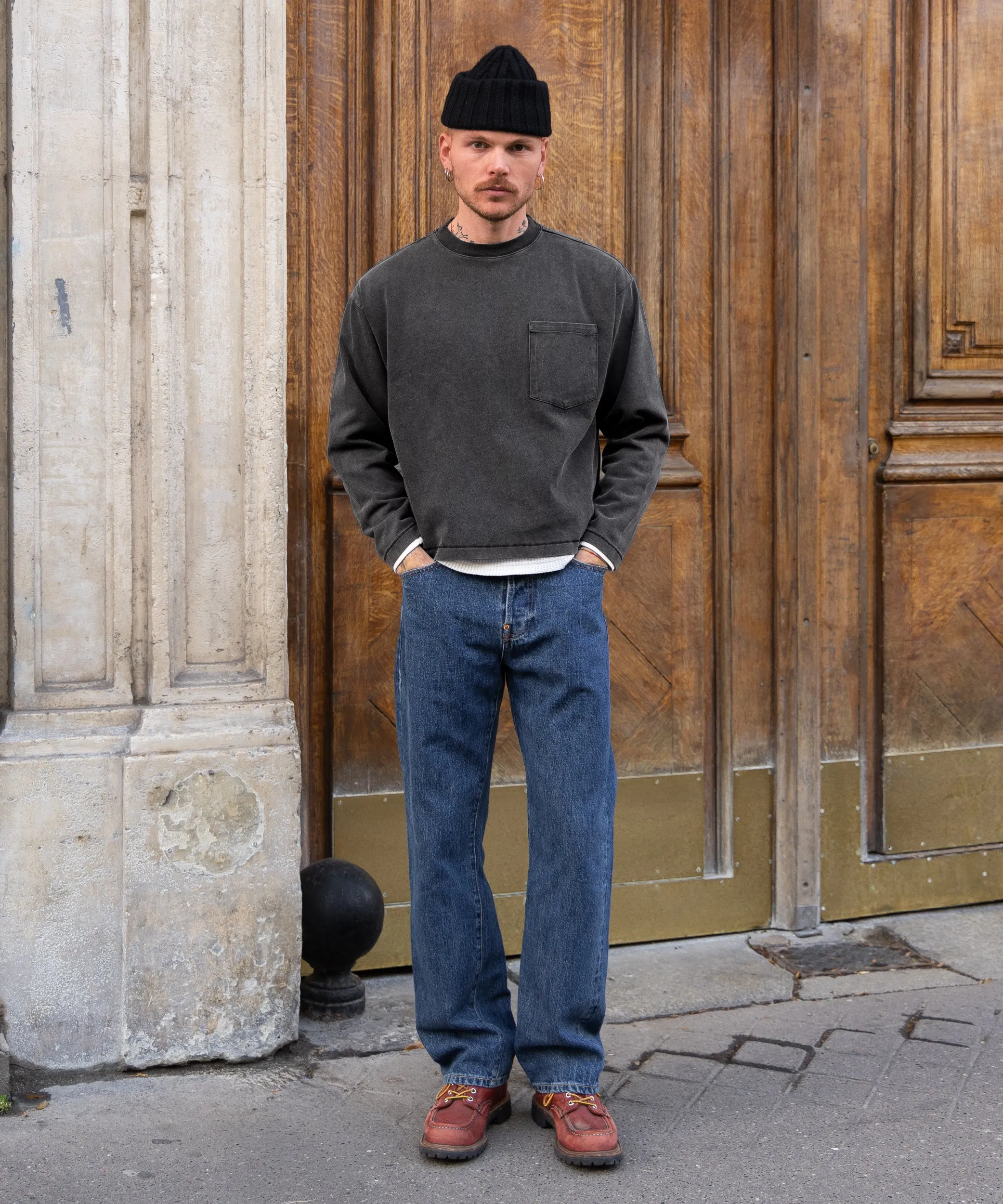 THE BEST LONG-SLEEVE POCKET TEE sold by Brut product image thumbnail 3