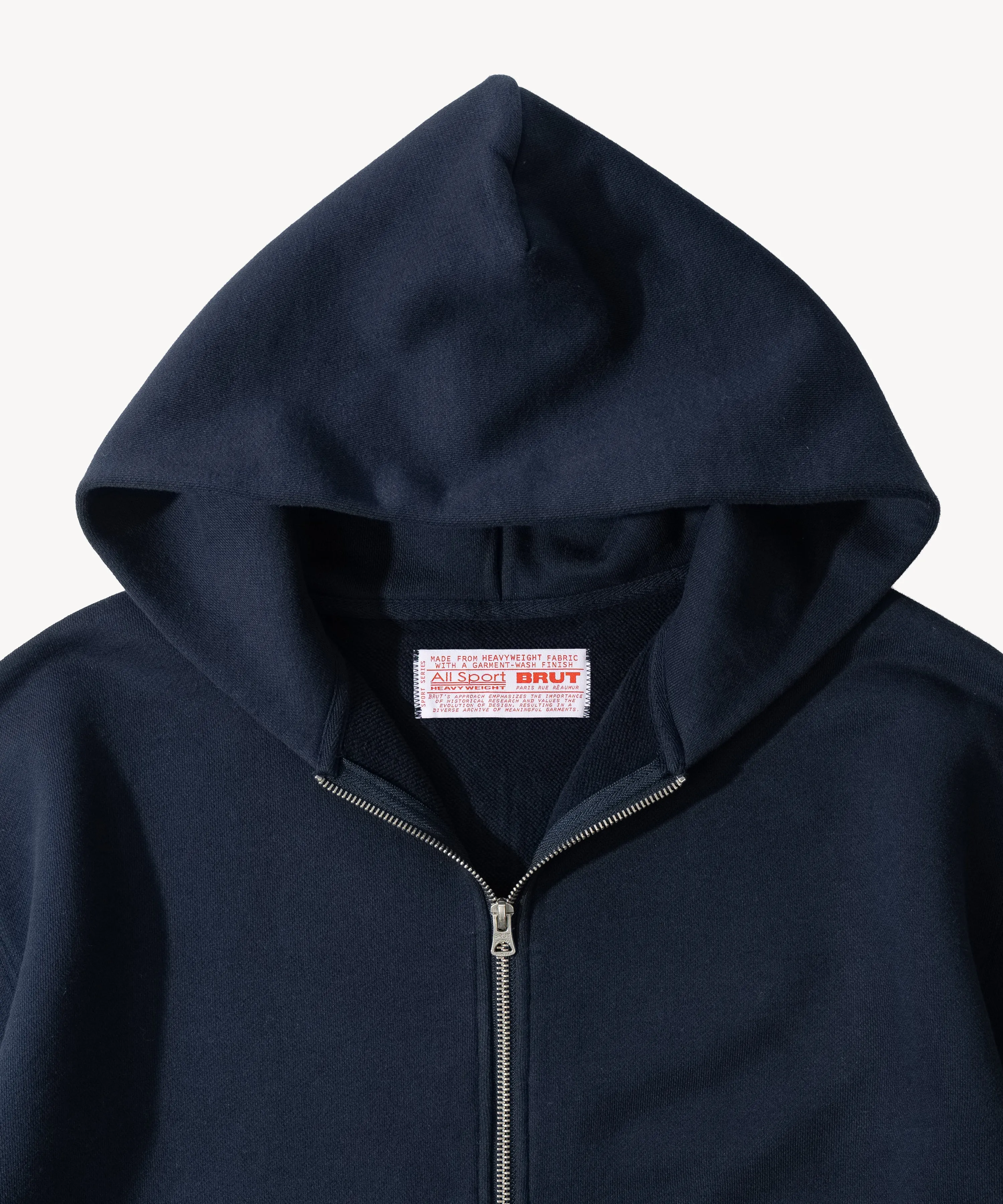 THE ZIP SWEAT sold by Brut product image thumbnail 4