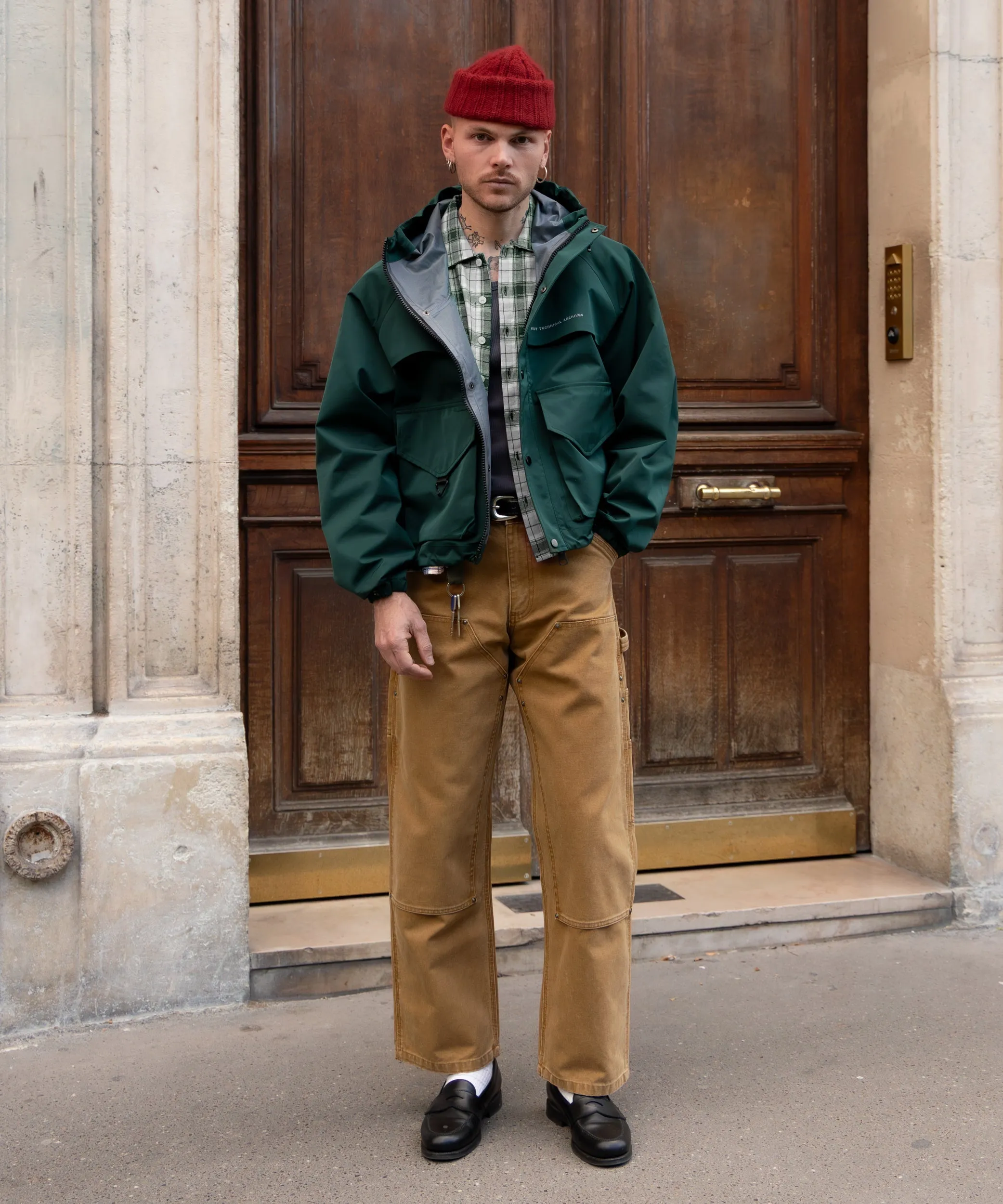 THE RAIN CROPPED JACKET sold by Brut product image thumbnail 3