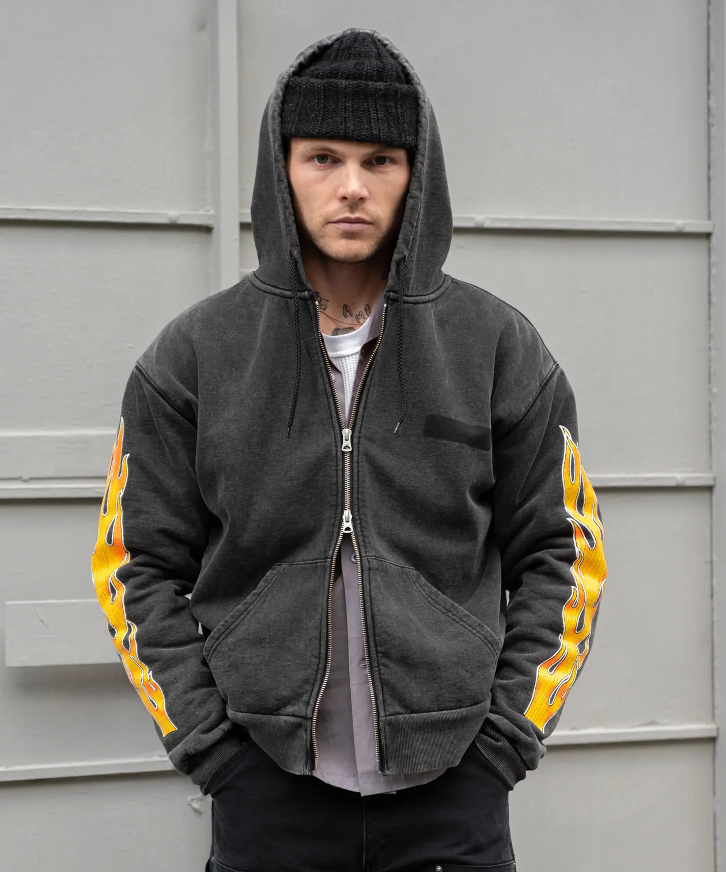 THE GHOSTFIRE THERMAL ZIP SWEAT sold by Brut product image thumbnail 3
