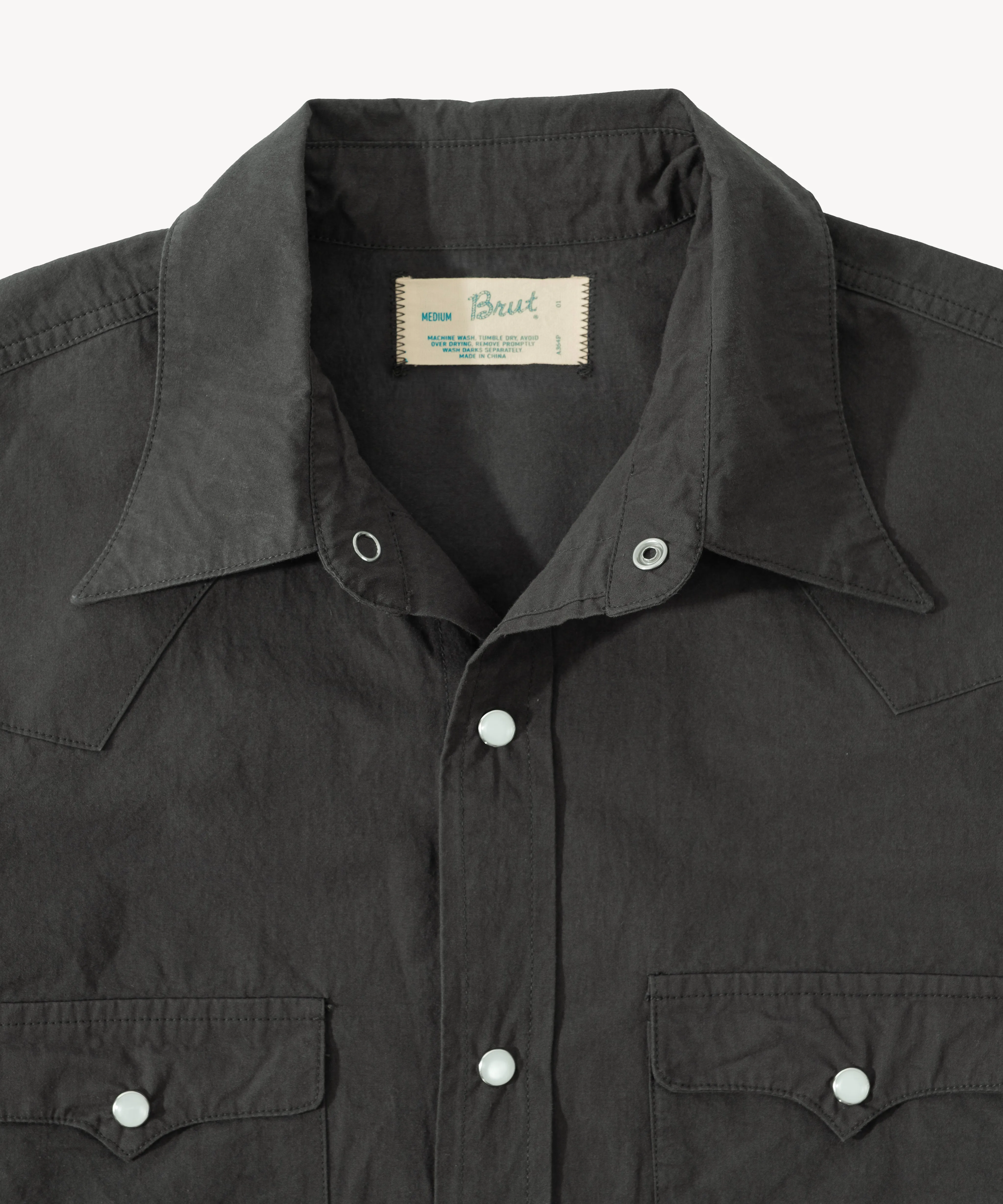 THE WESTERN POPLIN SHIRT sold by Brut product image thumbnail 4