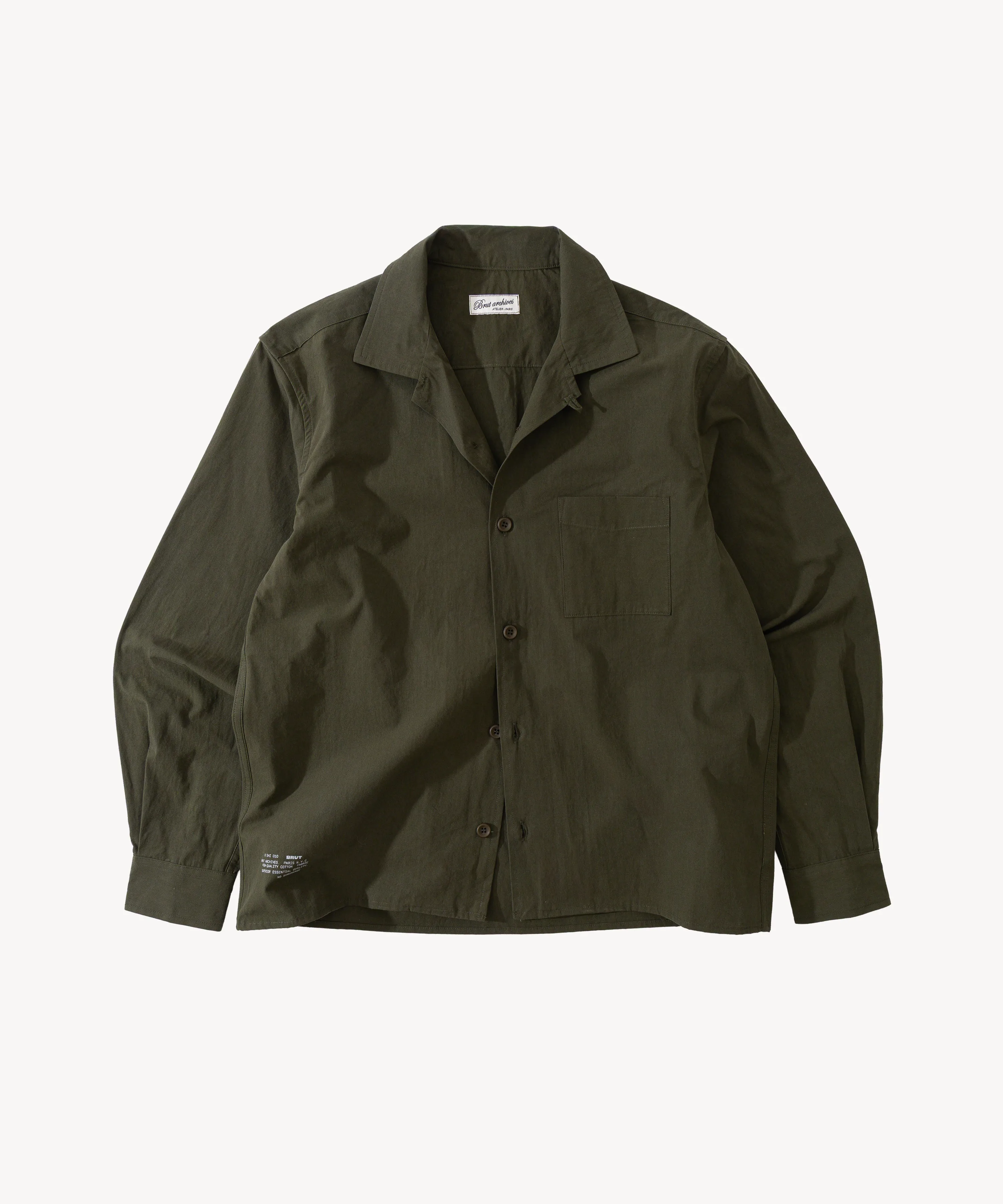 THE RETIREE POPLIN SHIRT sold by Brut
