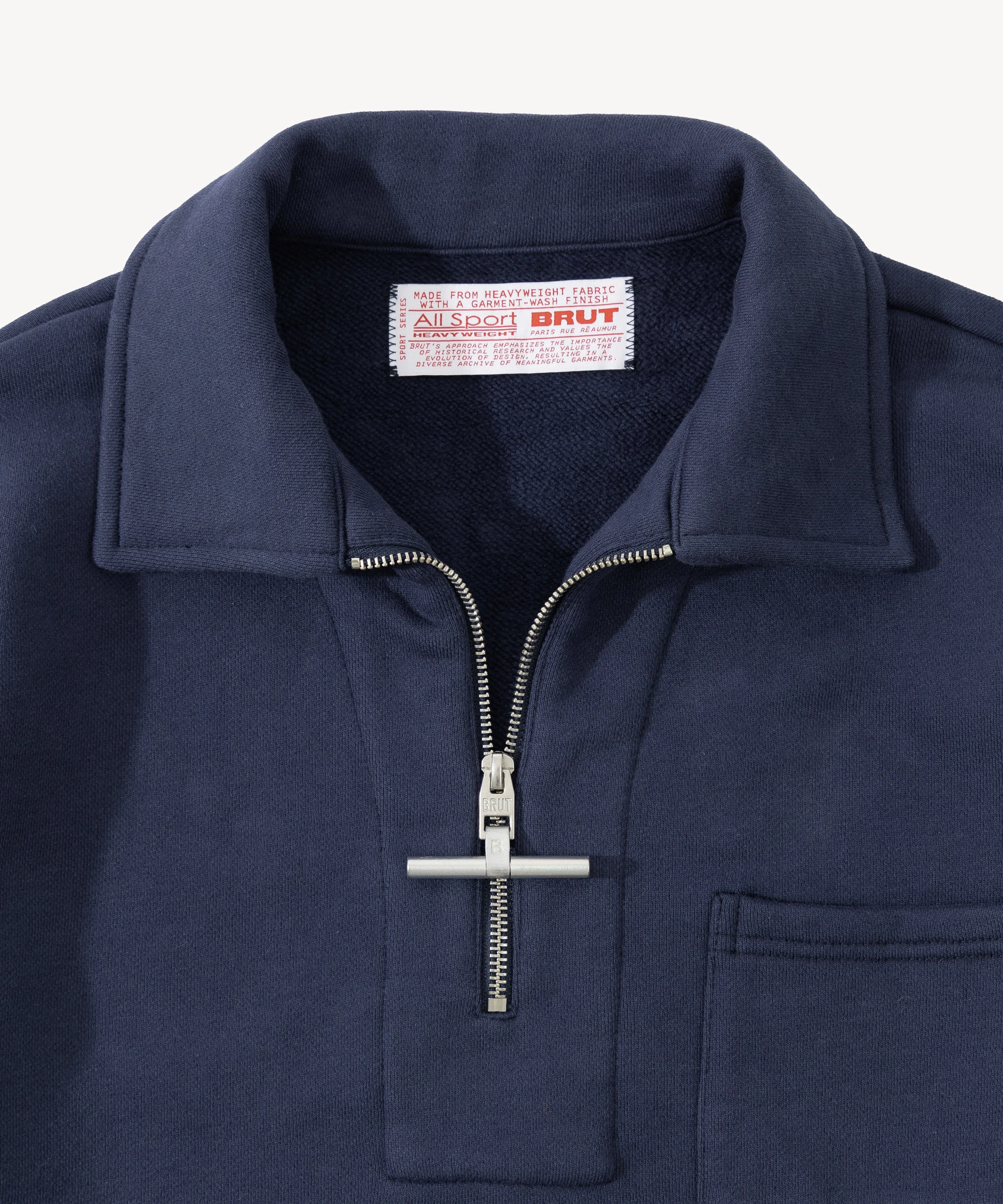 THE ZIPPED POLO sold by Brut product image thumbnail 4