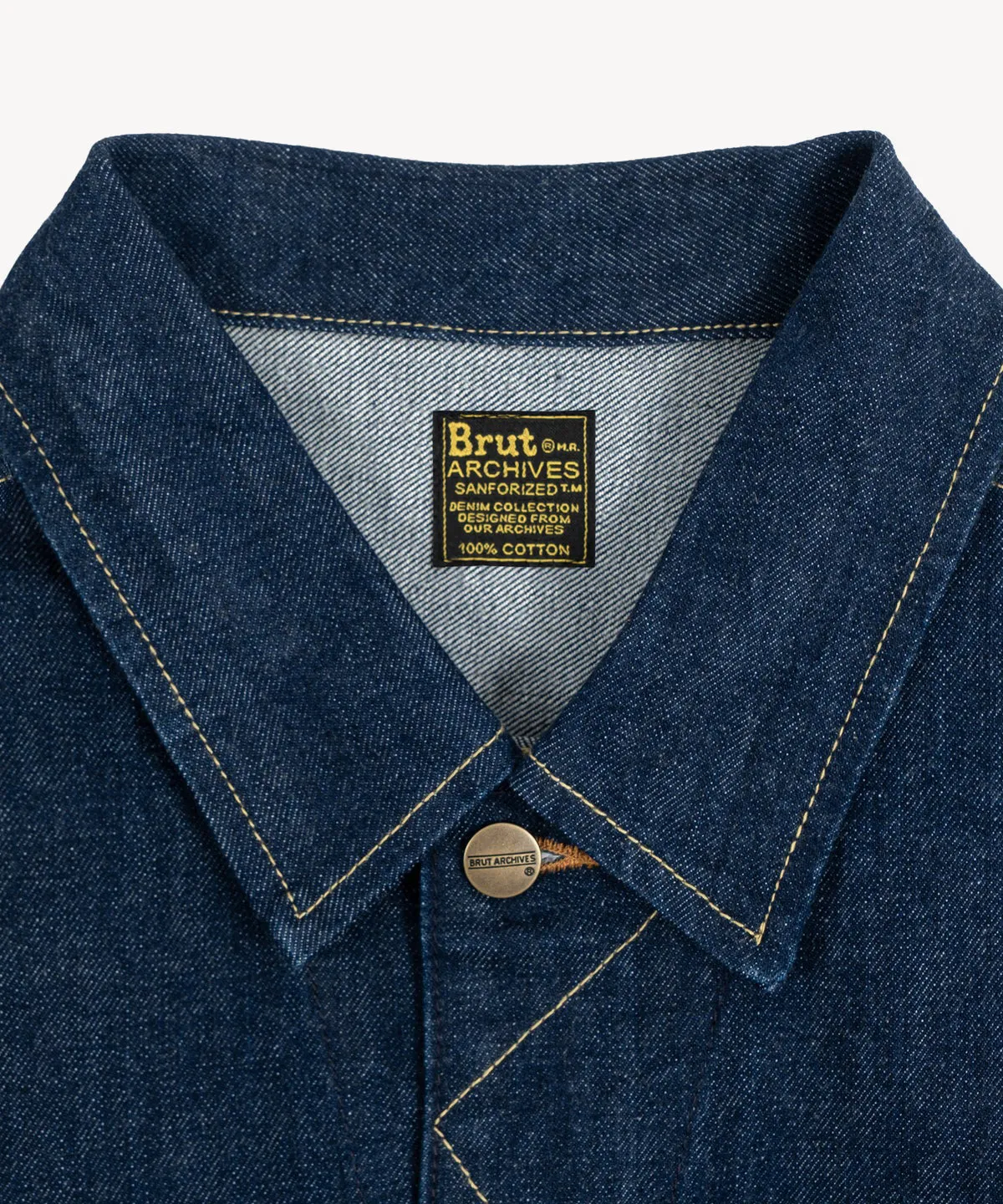THE RIVET TRUCKER JACKET sold by Brut product image thumbnail 4
