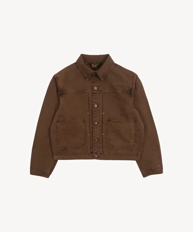 THE PLEATED RIVET JACKET made by Brut
