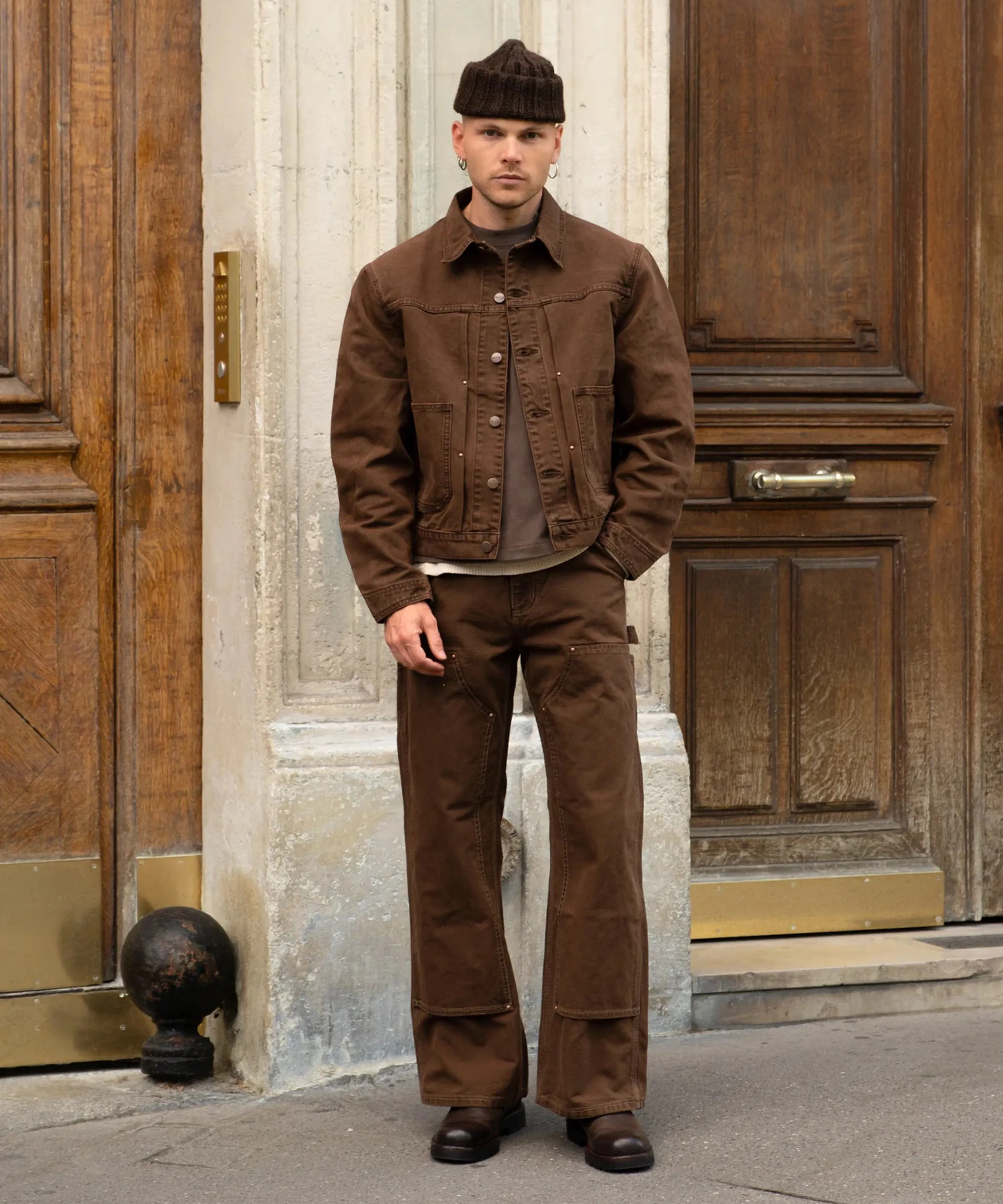 THE PLEATED RIVET JACKET sold by Brut product image thumbnail 3