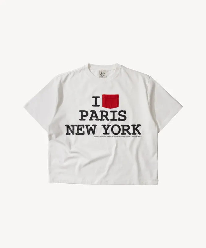 I LOVE PARIS NYC TEE made by Brut