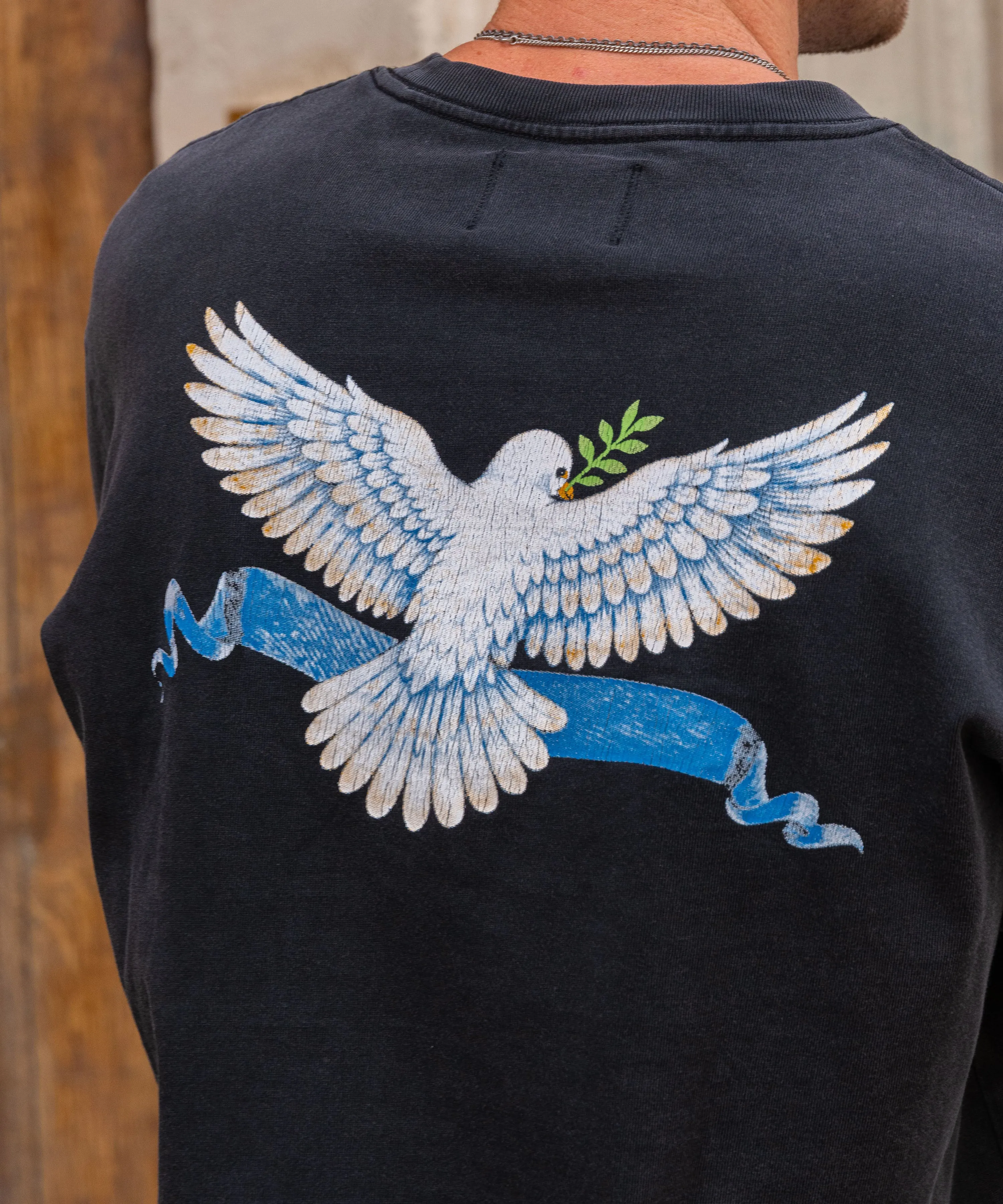 WORK FOR PEACE TEE sold by Brut product image thumbnail 5