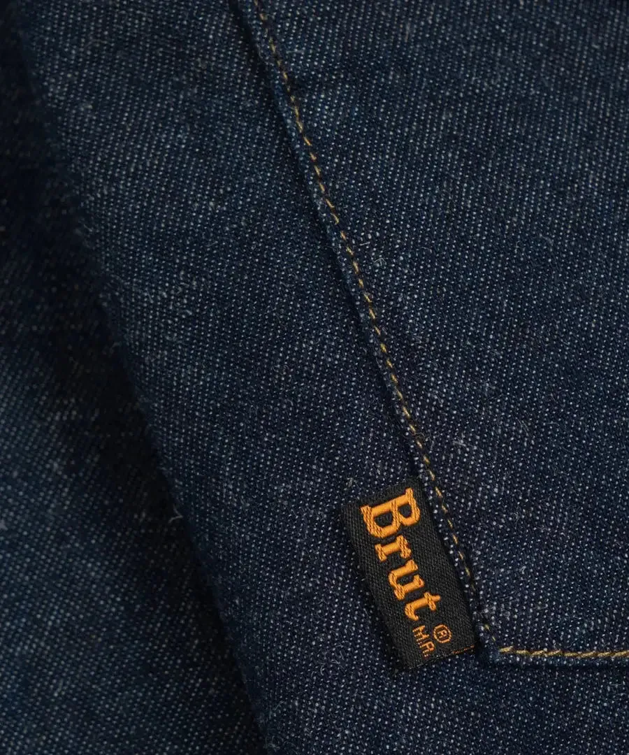 THE CROPPED DENIM SHIRT sold by Brut product image thumbnail 5