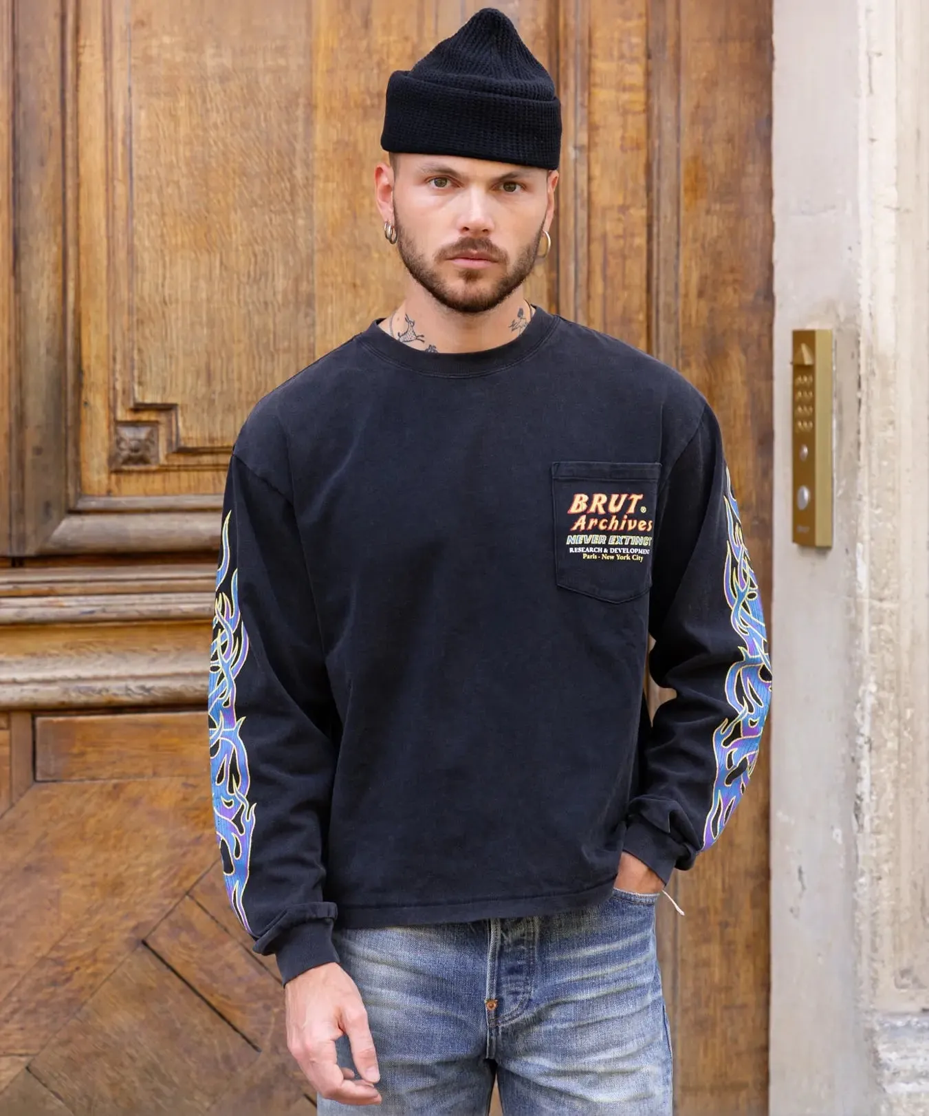 SURFING DINO TEE sold by Brut product image thumbnail 2