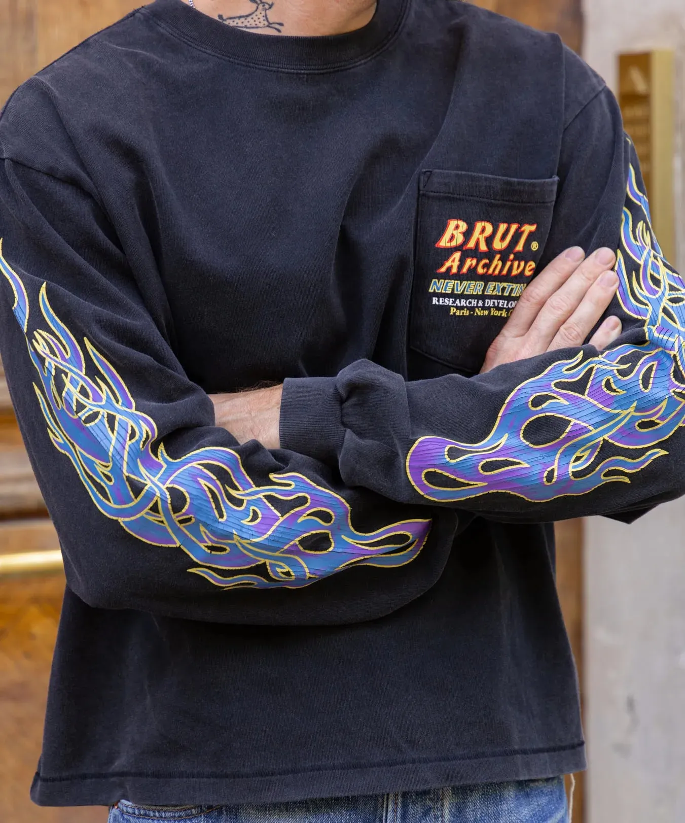 SURFING DINO TEE sold by Brut product image thumbnail 5