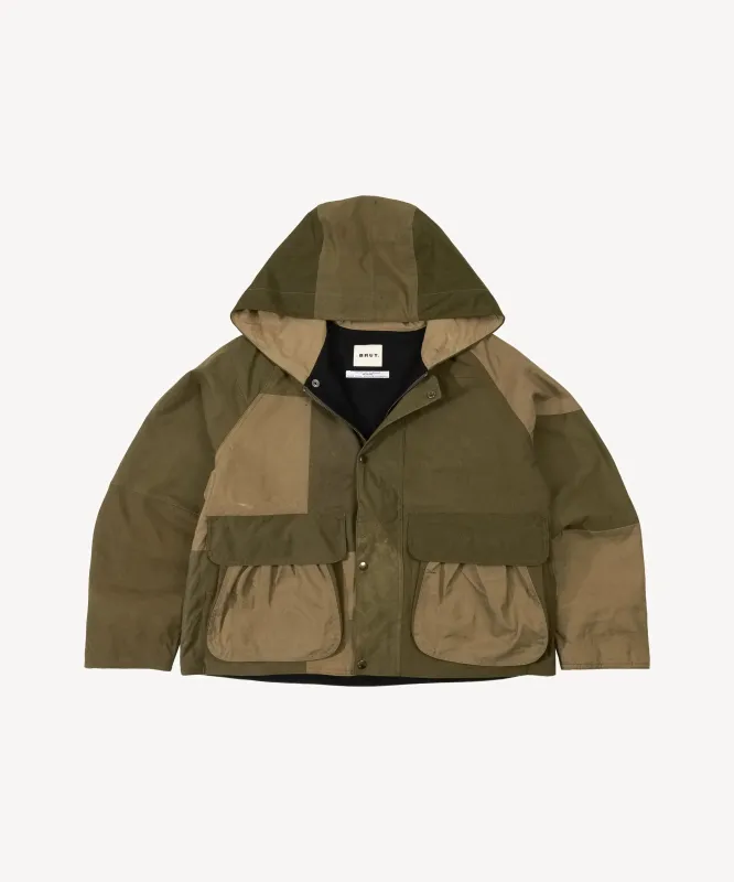 REWORK® HOODED POUCH JACKET - N° 14 made by Brut