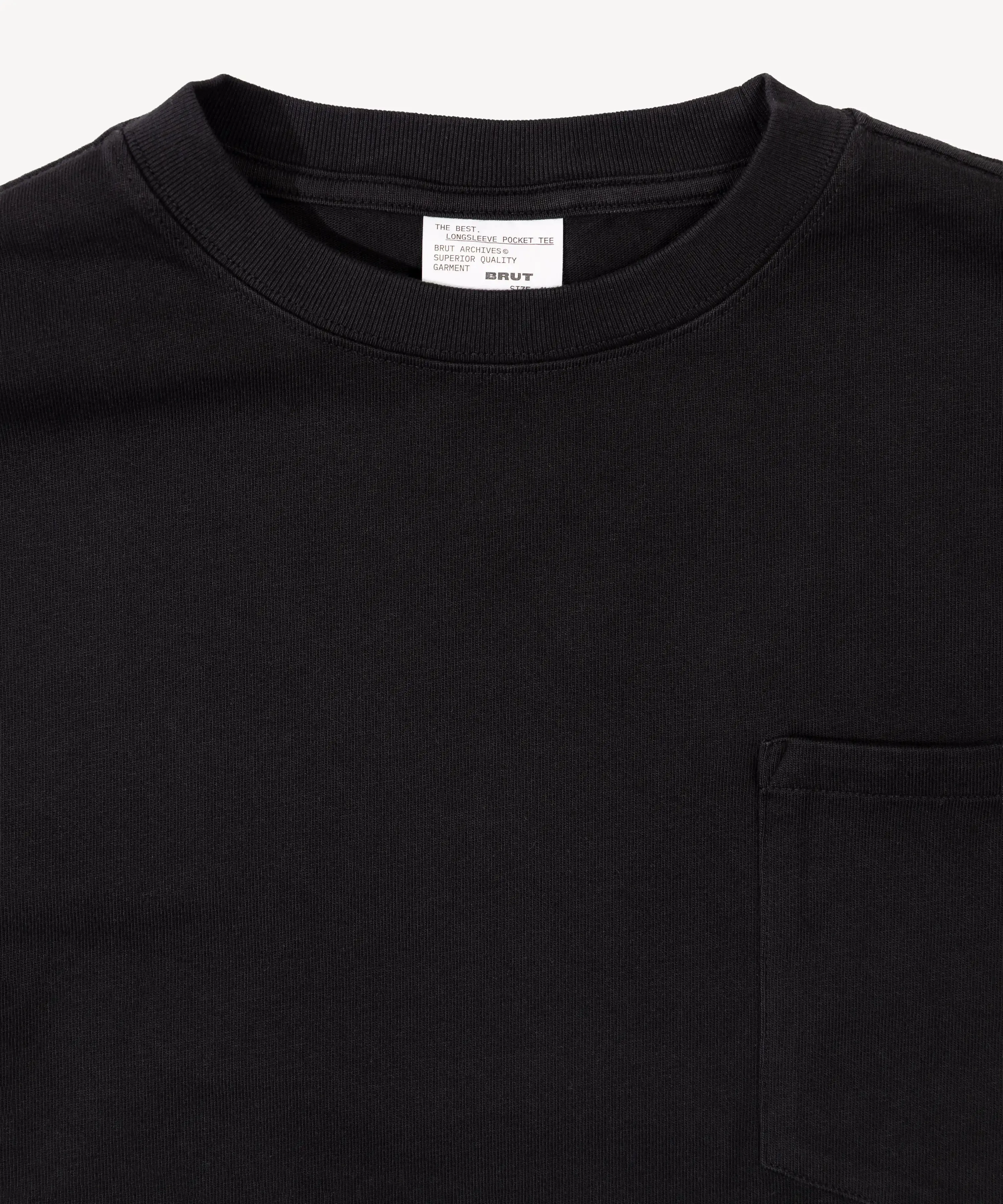 THE BEST LONG-SLEEVE POCKET TEE sold by Brut product image thumbnail 2