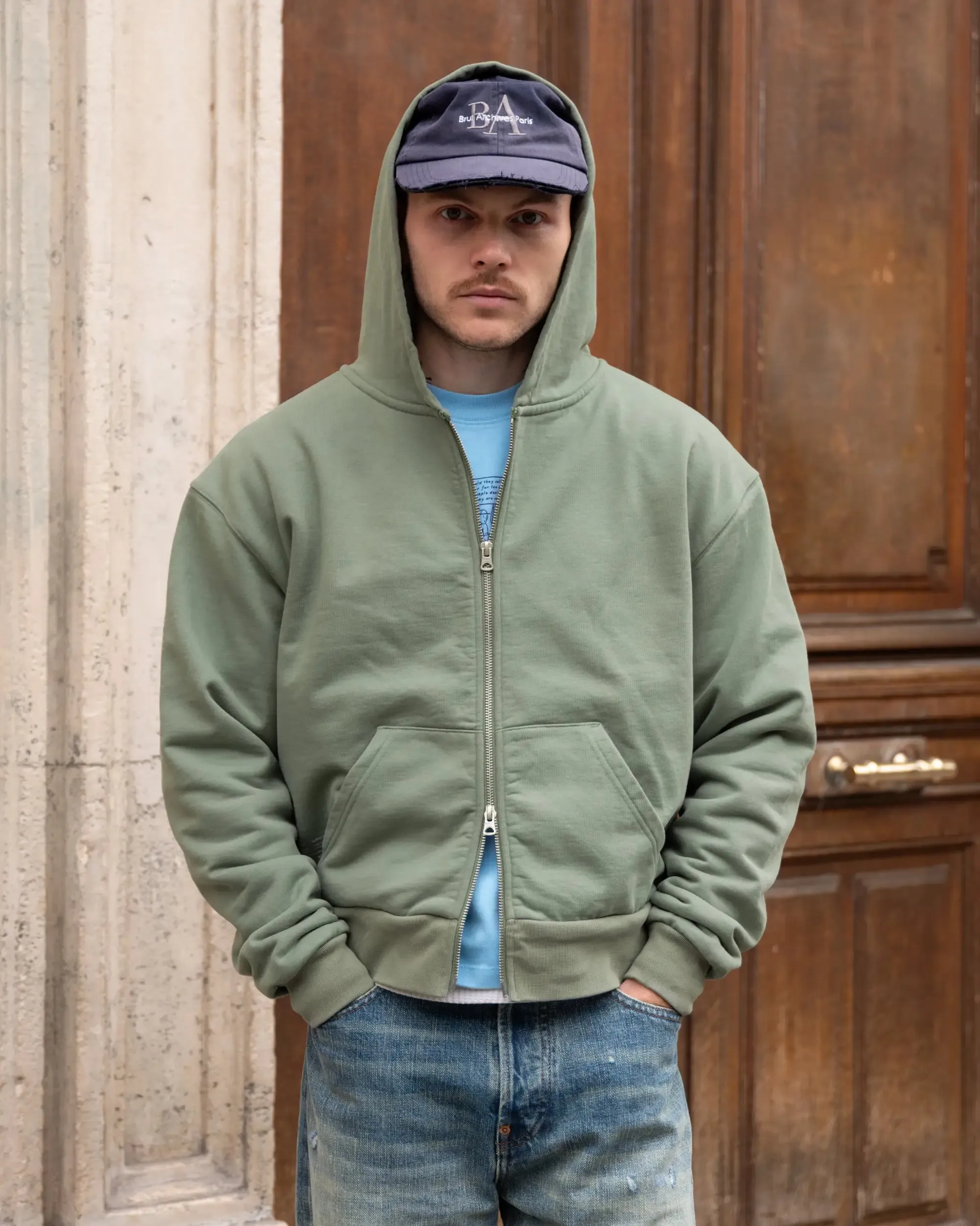 THE THERMAL ZIP SWEAT sold by Brut product image thumbnail 2