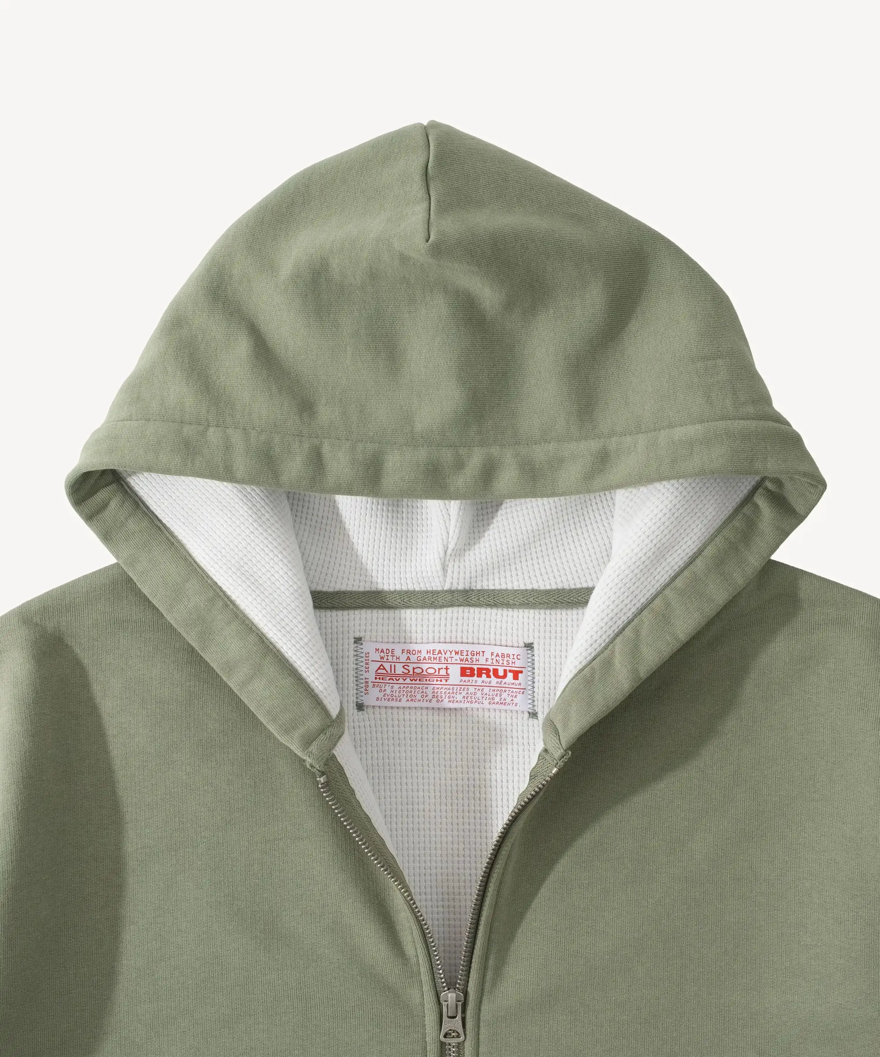 THE THERMAL ZIP SWEAT sold by Brut product image thumbnail 4