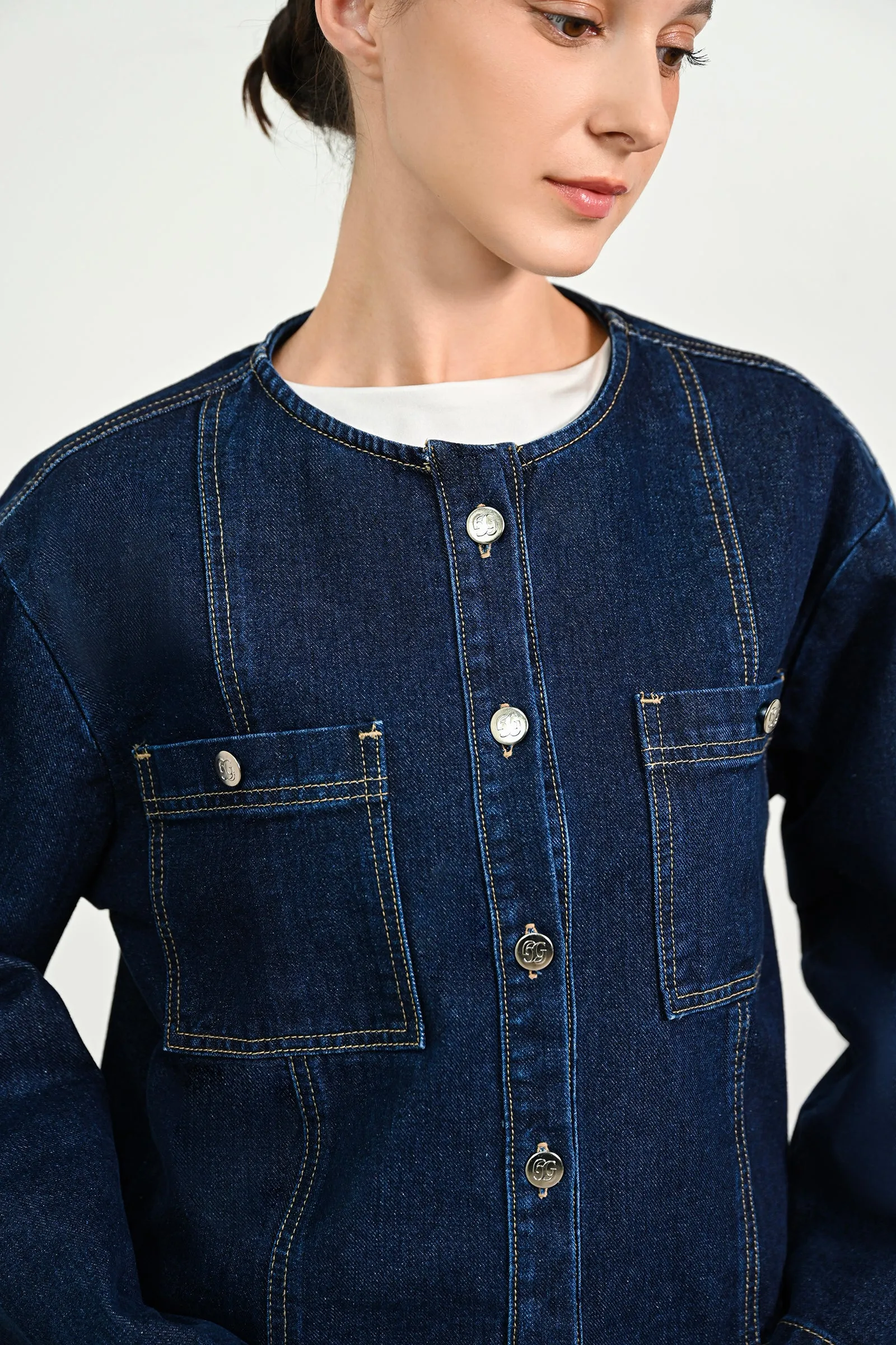 LOVET DENIM JACKET sold by Geulis product image thumbnail 3