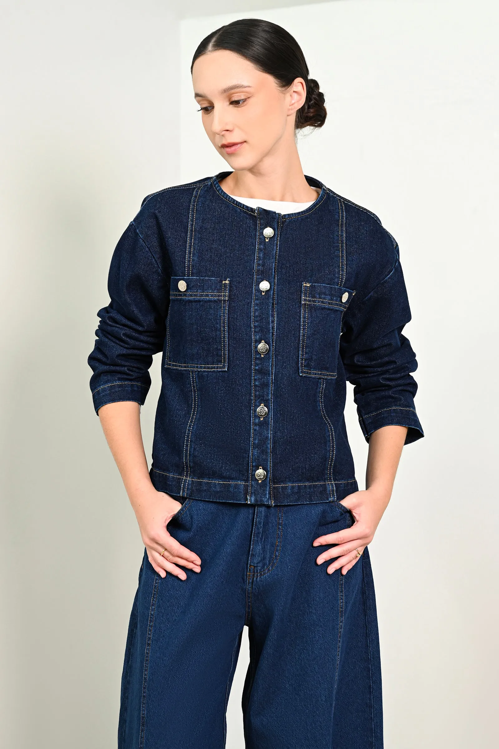 LOVET DENIM JACKET sold by Geulis product image thumbnail 4