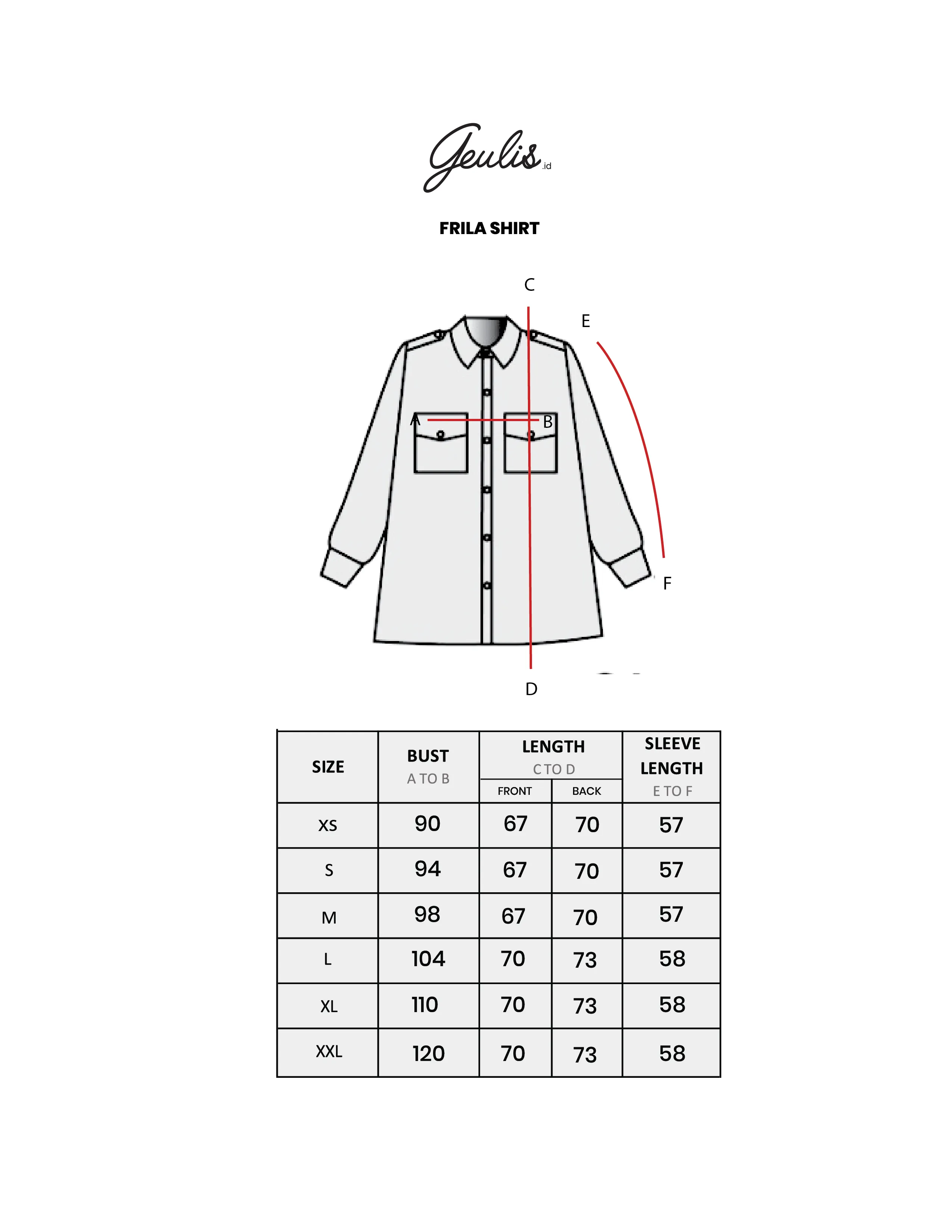 FRILA SHIRT sold by Geulis product image thumbnail 5