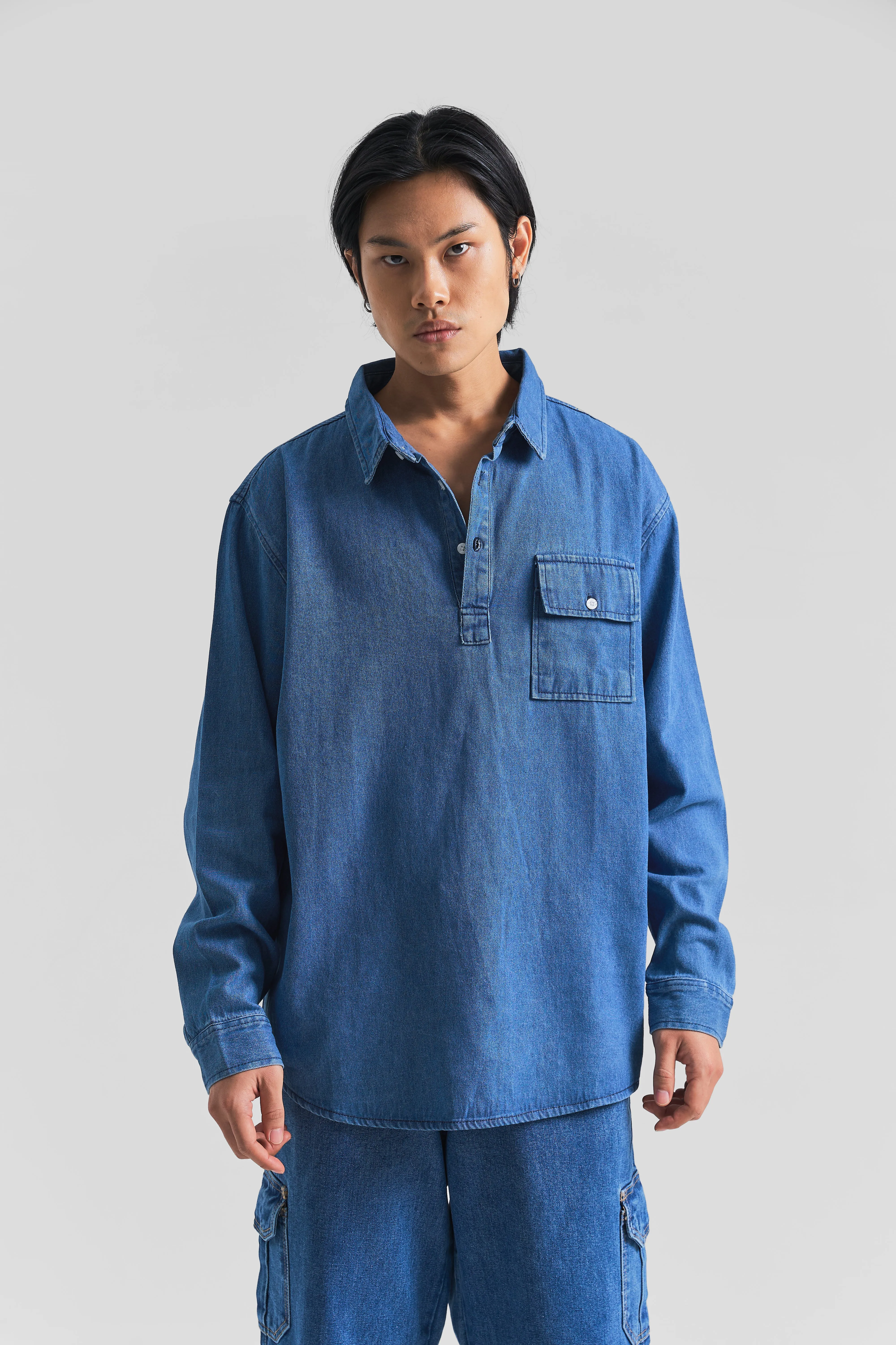 ARBIE DENIM SHIRT sold by Geulis product image thumbnail 3