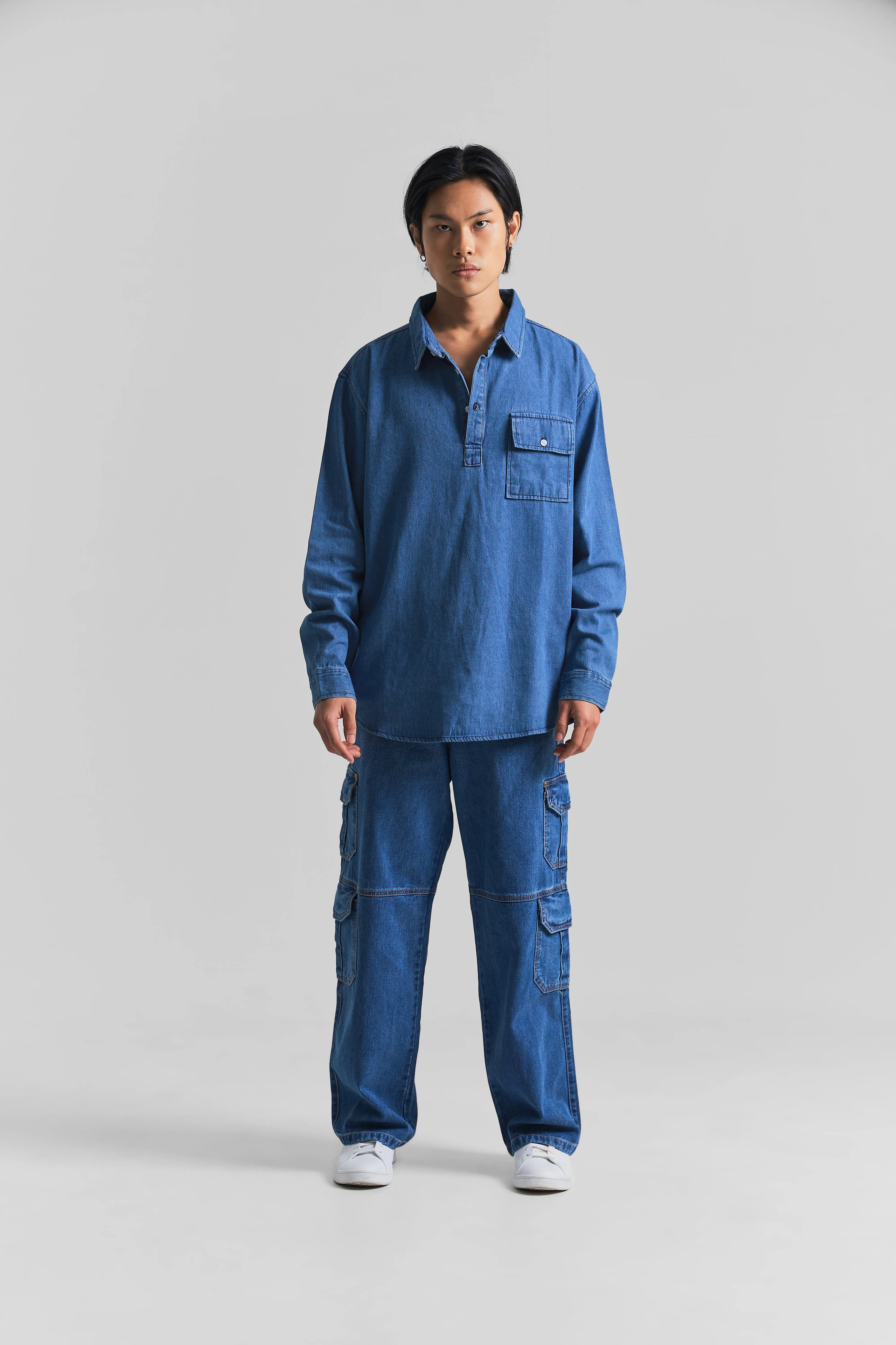 ARBIE DENIM SHIRT sold by Geulis product image thumbnail 2