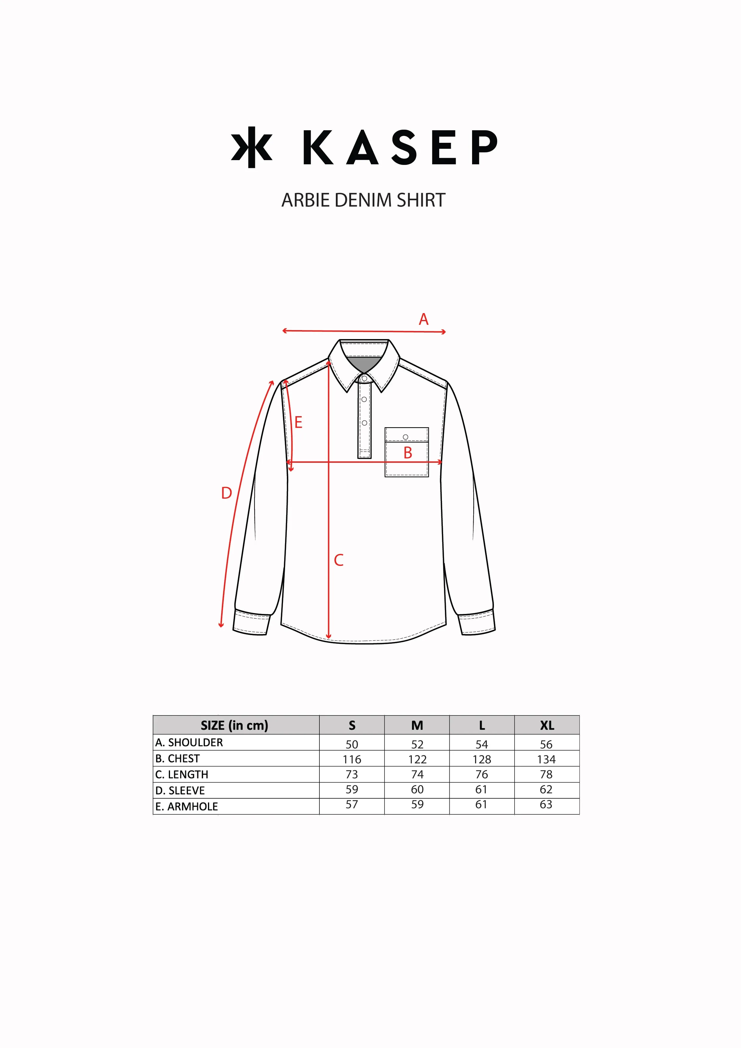 ARBIE DENIM SHIRT sold by Geulis product image thumbnail 5