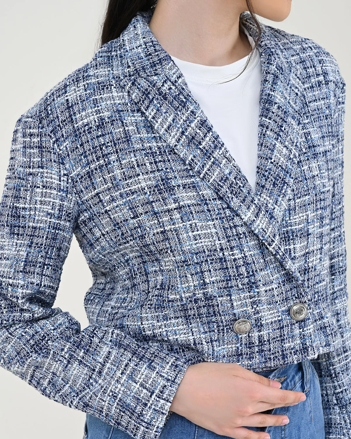 JACE TWEED BLAZER sold by Geulis product image thumbnail 3