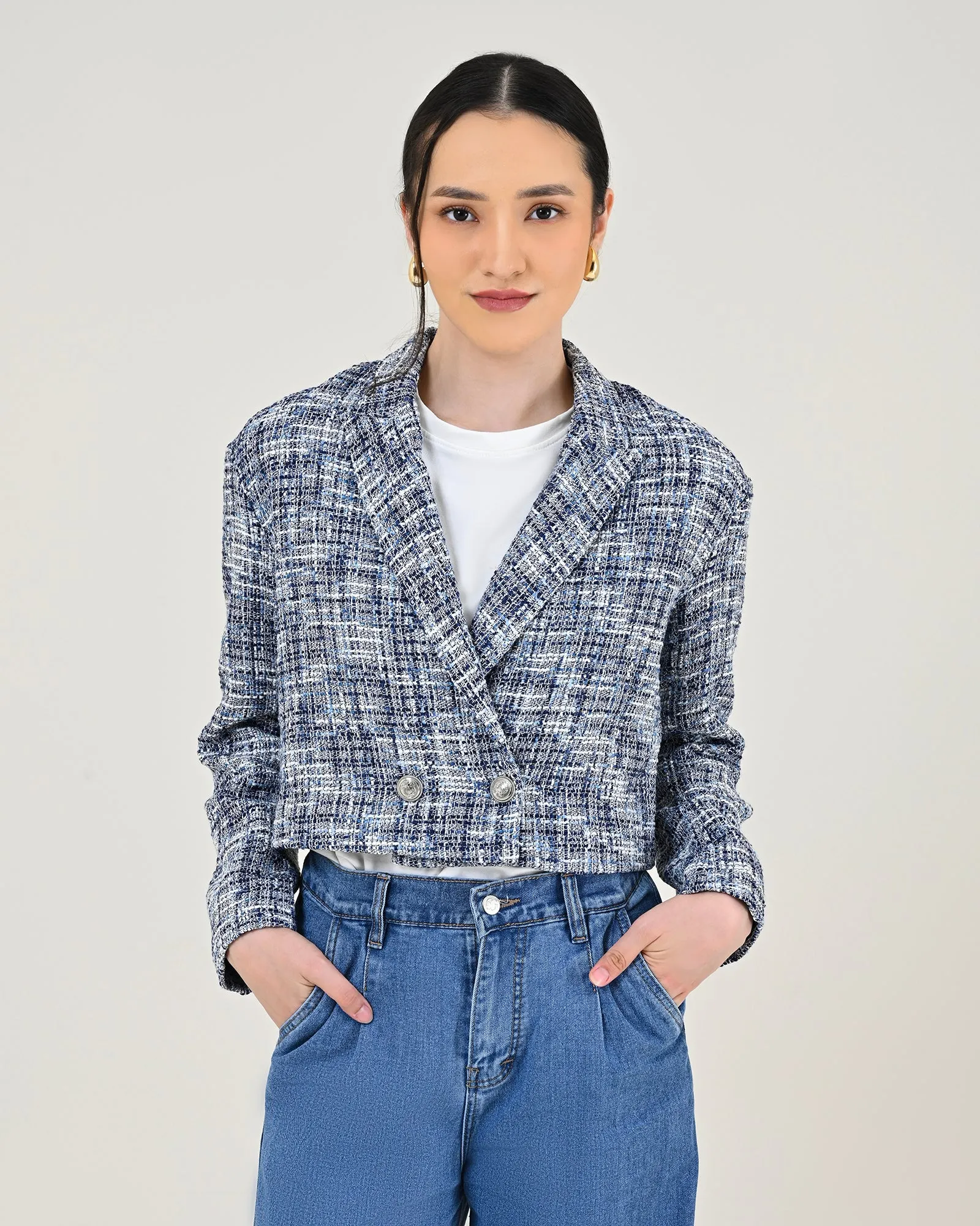 JACE TWEED BLAZER sold by Geulis product image thumbnail 4