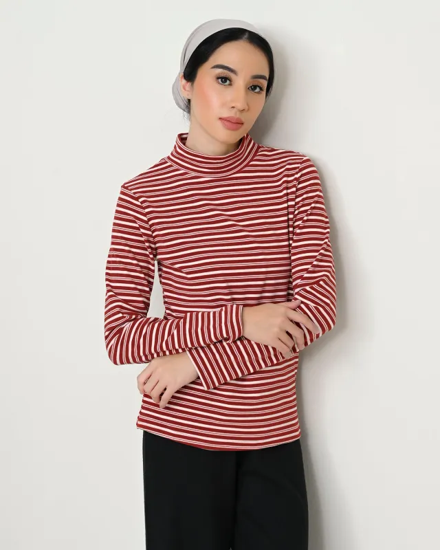 JULIA STRIPES LONG SLEEVE TEE sold by Geulis