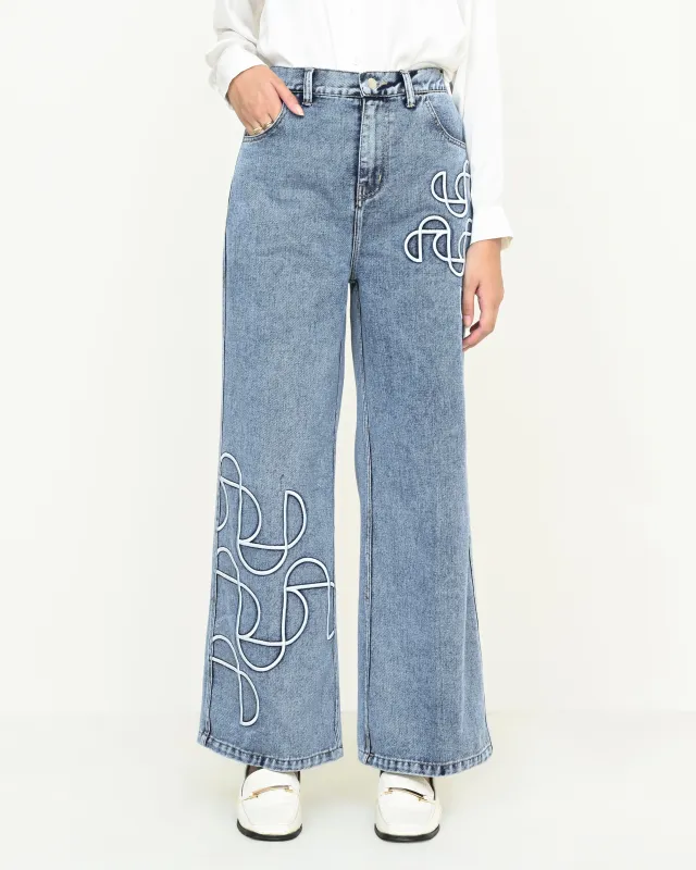 LOOMY DENIM PANTS sold by Geulis