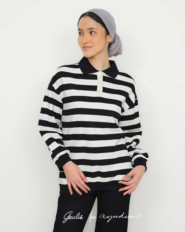 RILI STRIPES SWEATSHIRT sold by Geulis