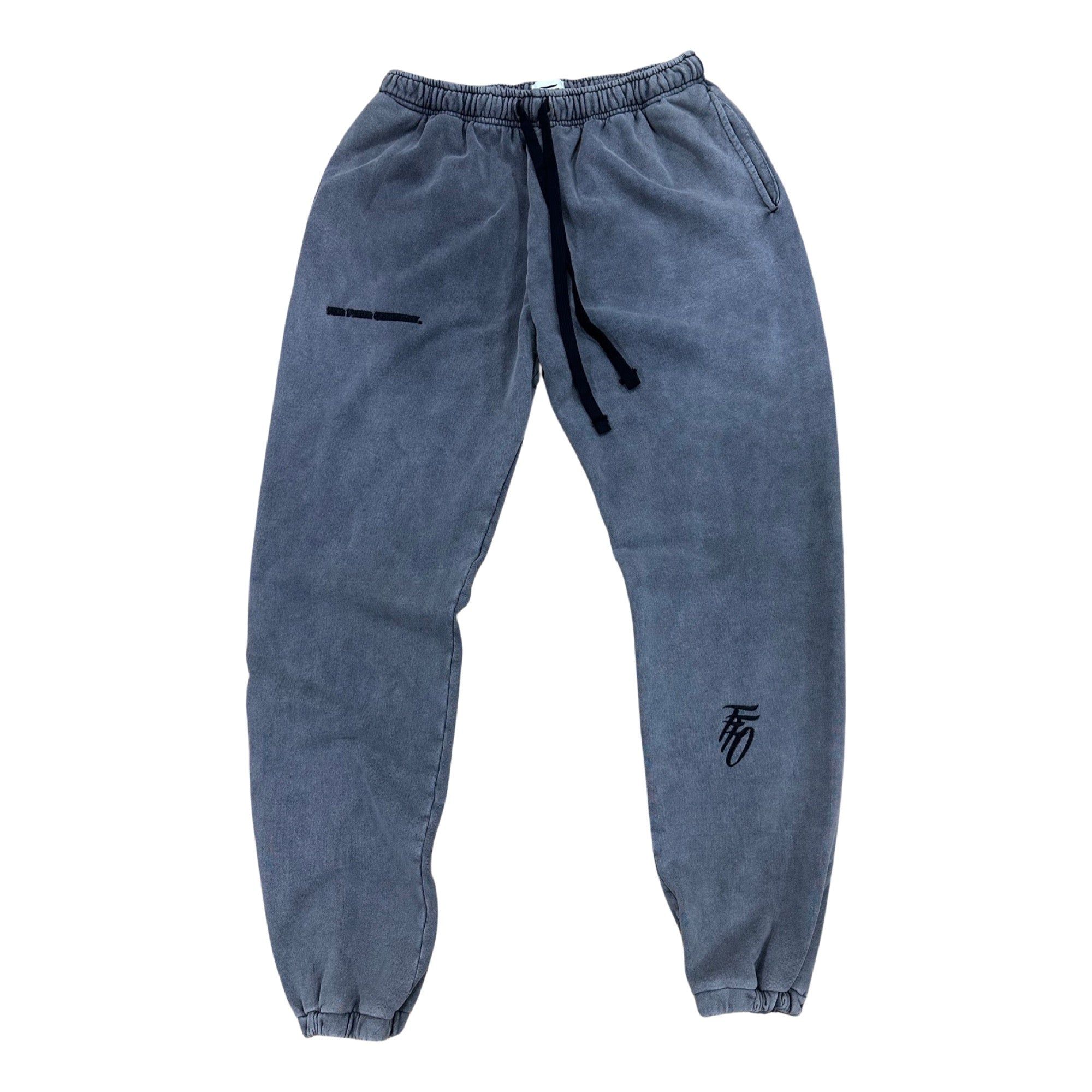 Core Logo Cuffed Sweatpants - Black Haze sold by Far From Ordinary
