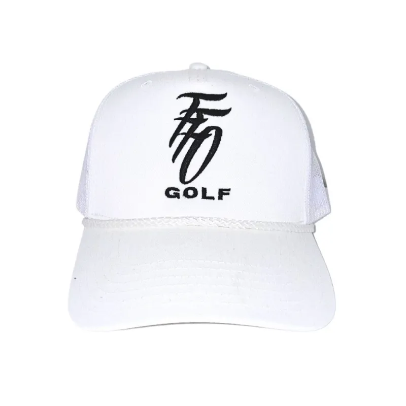 FFO Performance Golf Trucker Hat - White sold by Far From Ordinary