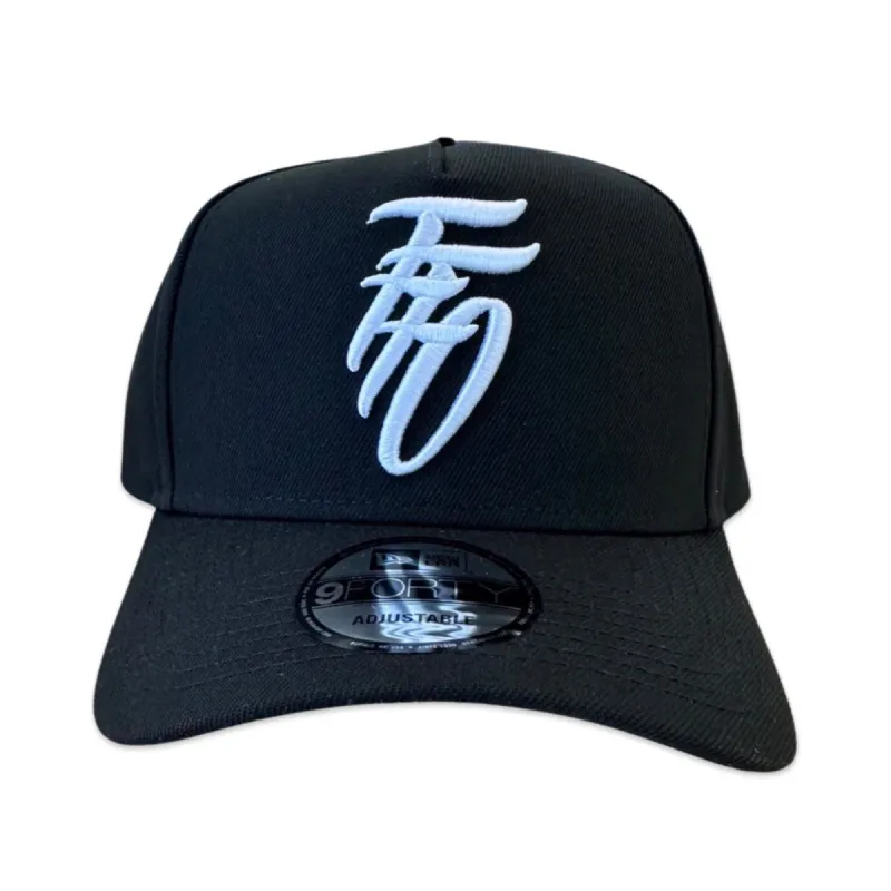 New Era x FFO Classic Snapback - Black & White sold by Far From Ordinary