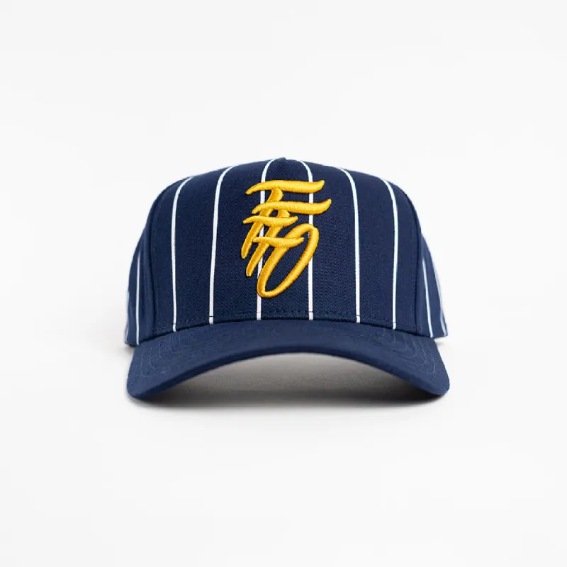 FFO Variety No. 2 - Navy Pinstripe Snapback sold by Far From Ordinary