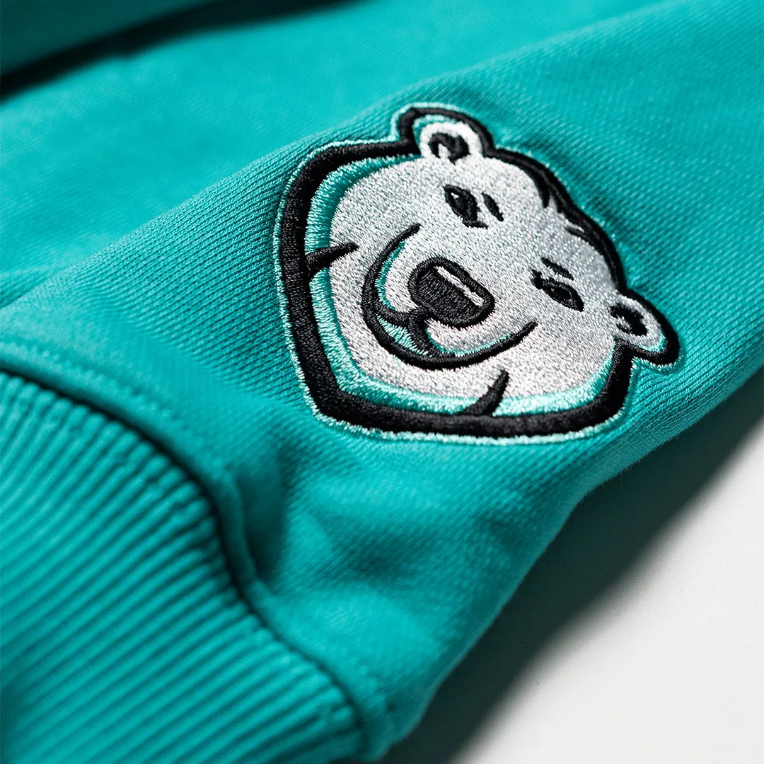 FFO x Winnipeg Sea Bears Zip-Up Hoodie - Aqua sold by Far From Ordinary product image thumbnail 5