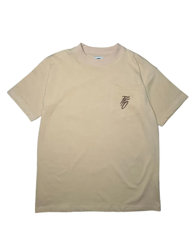 FFO CORE POCKET TEE - Tan sold by Far From Ordinary