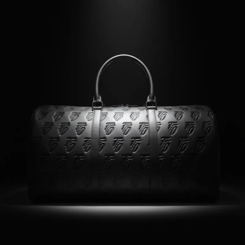 Embossed Duffel - BLACK sold by Far From Ordinary