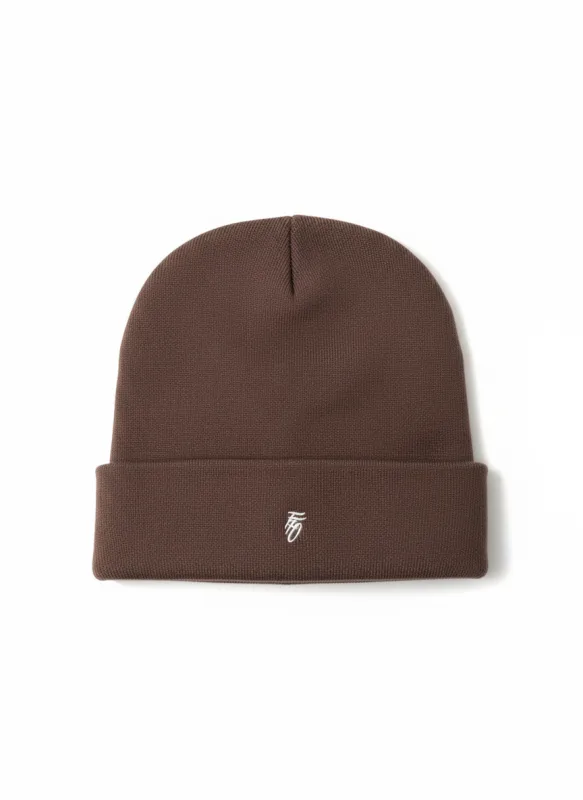 Classic Cuffed Beanie - BROWN sold by Far From Ordinary