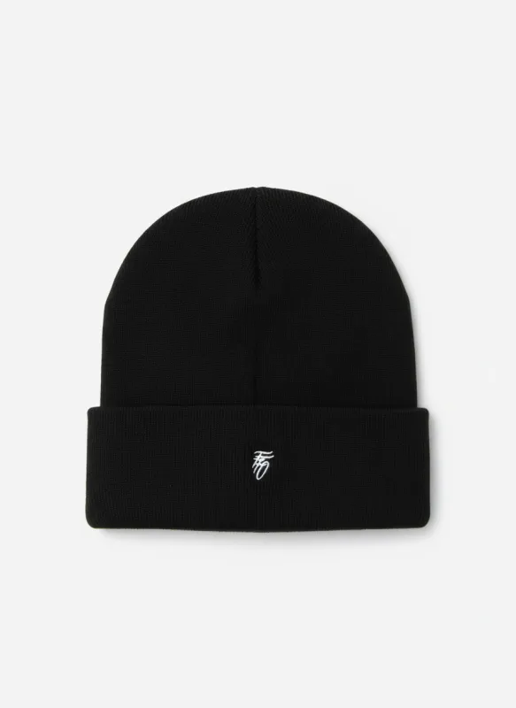Classic Cuffed Beanie - BLACK sold by Far From Ordinary
