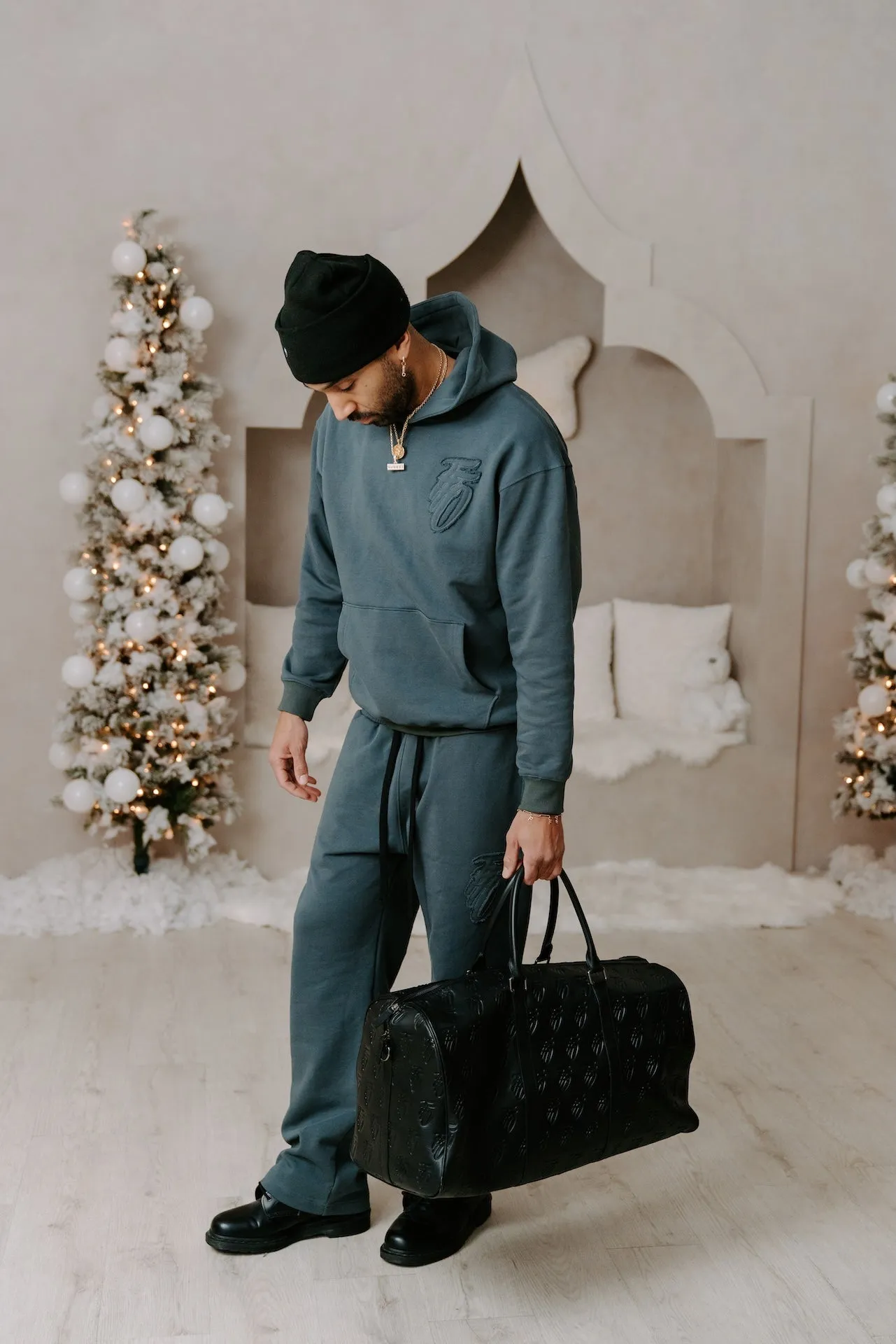 Appliqué Sweatpants - GREY sold by Far From Ordinary product image thumbnail 3