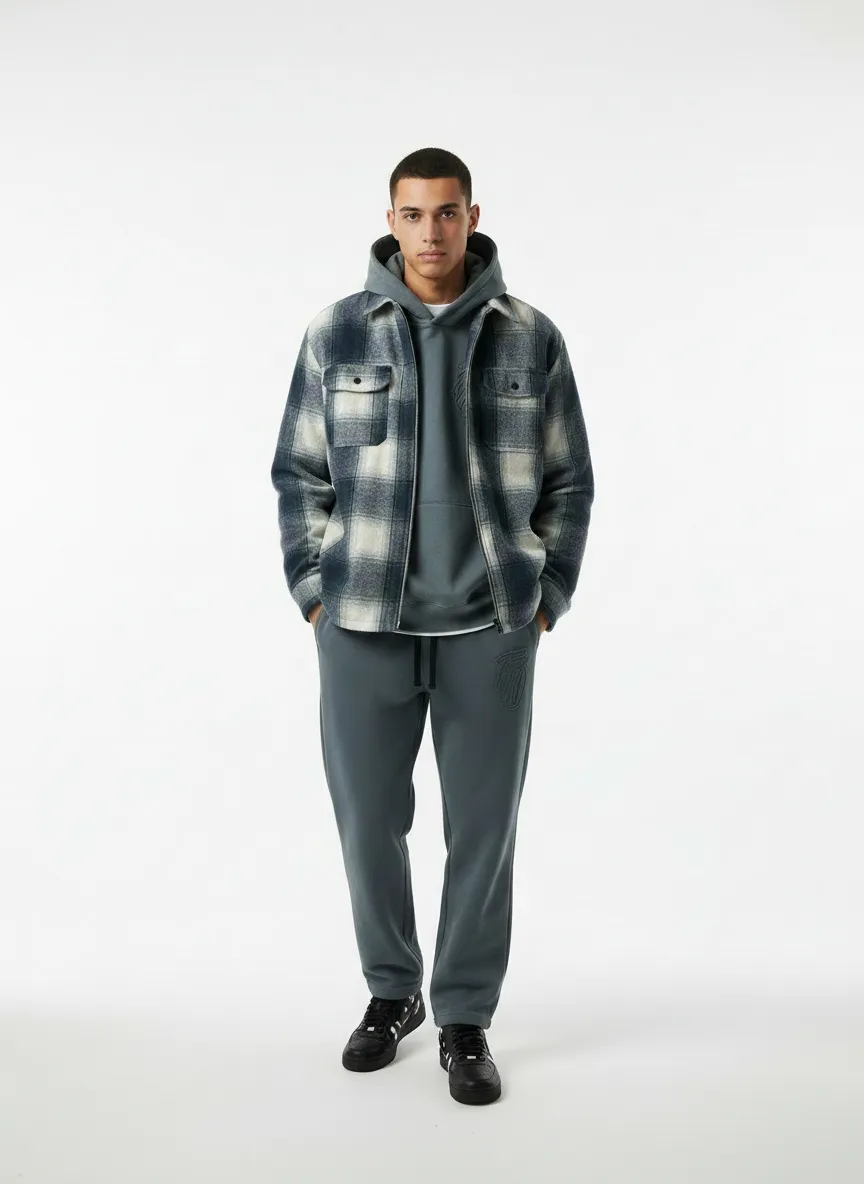 Appliqué Hoodie - GREY sold by Far From Ordinary product image thumbnail 3