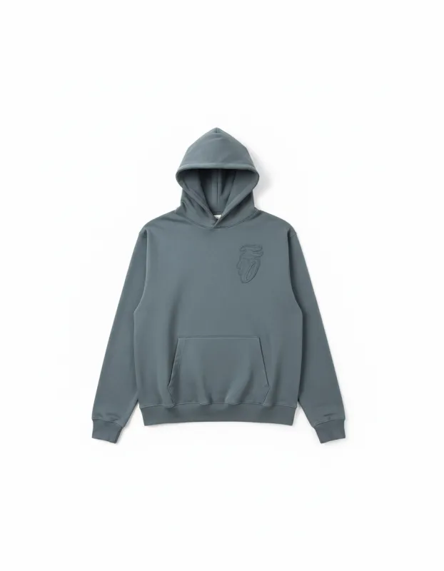 Appliqué Hoodie - GREY sold by Far From Ordinary