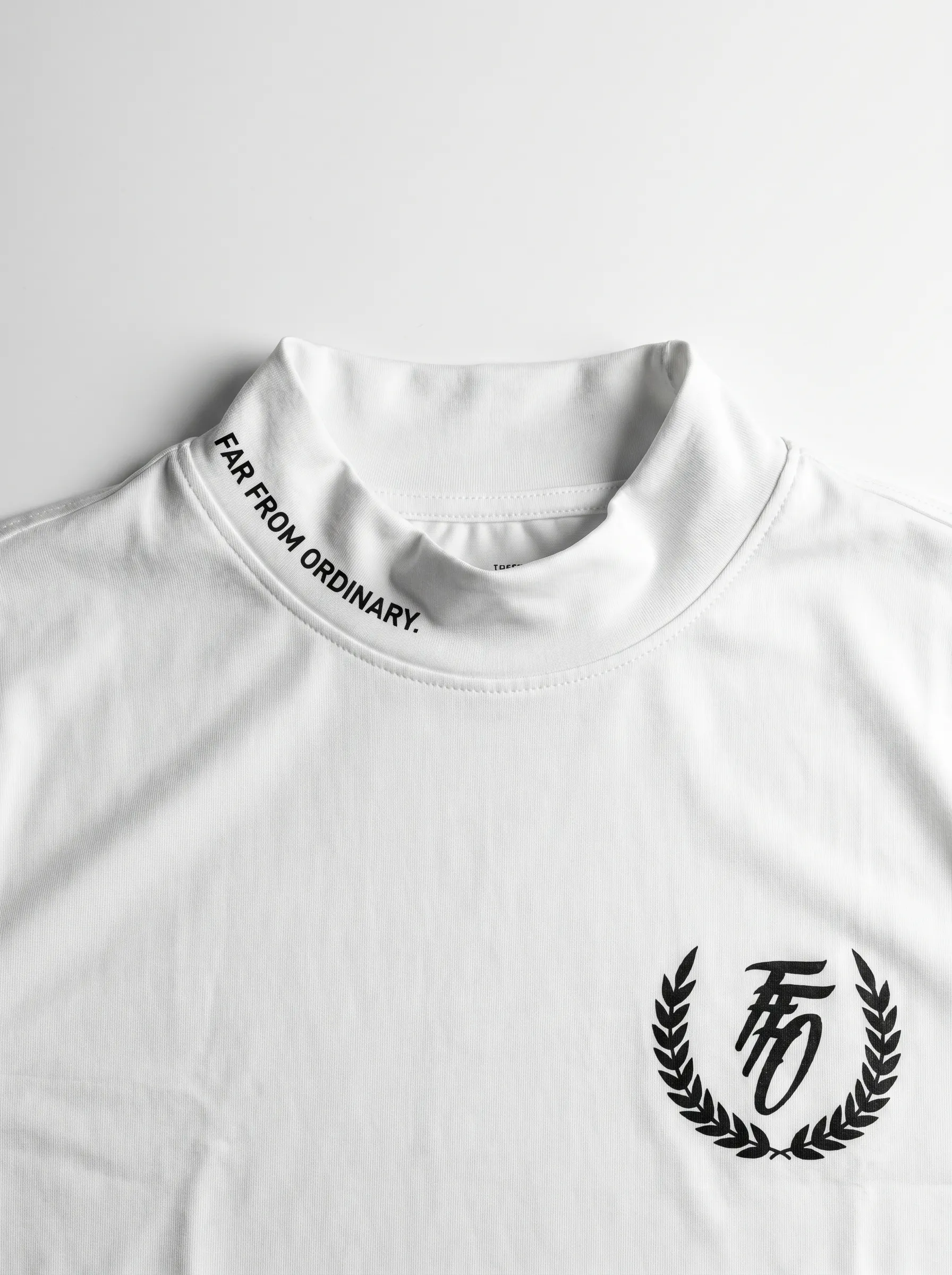 Performance Mock Neck - White sold by Far From Ordinary product image thumbnail 2