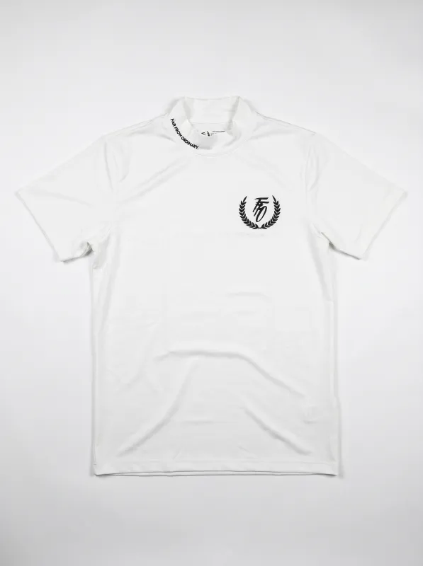 Performance Mock Neck - White made by Far From Ordinary
