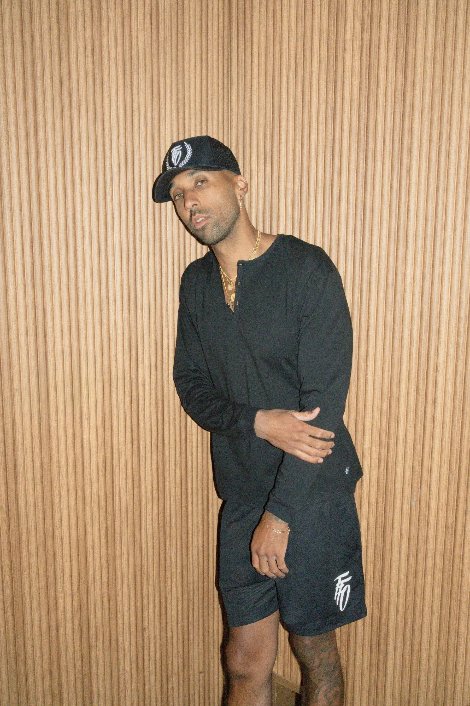 Classic Henley - Black sold by Far From Ordinary product image thumbnail 2