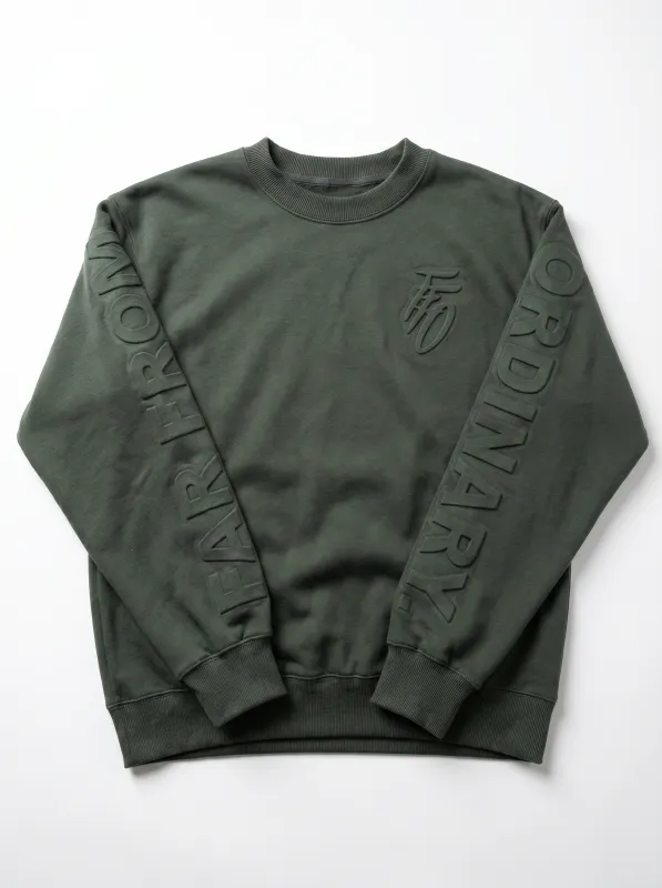 FFO x Winnipeg Sea Bears Embossed Crewneck - Black made by Far From Ordinary