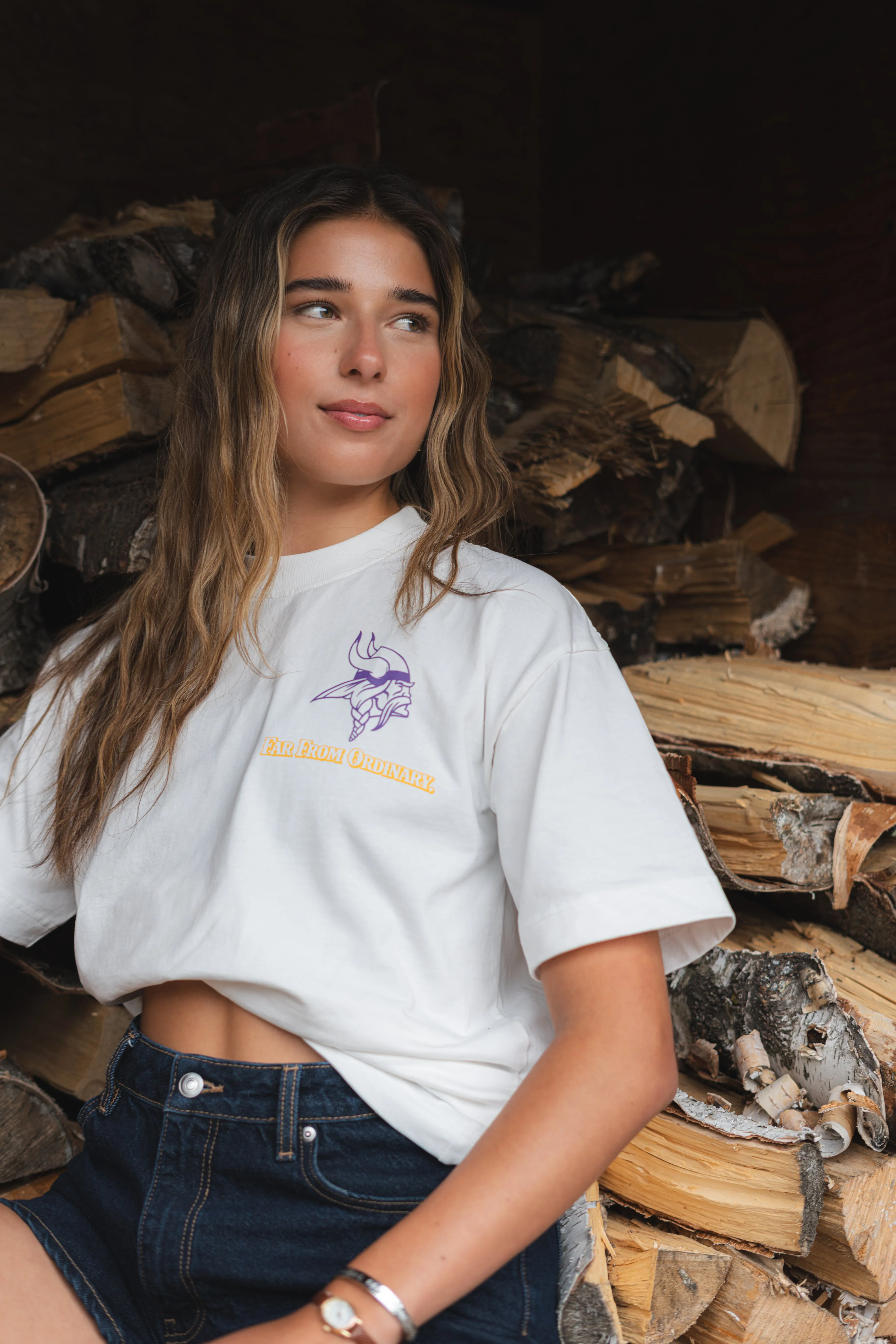 FFO x Minnesota Vikings | Skol Eh Tee - White sold by Far From Ordinary product image thumbnail 3