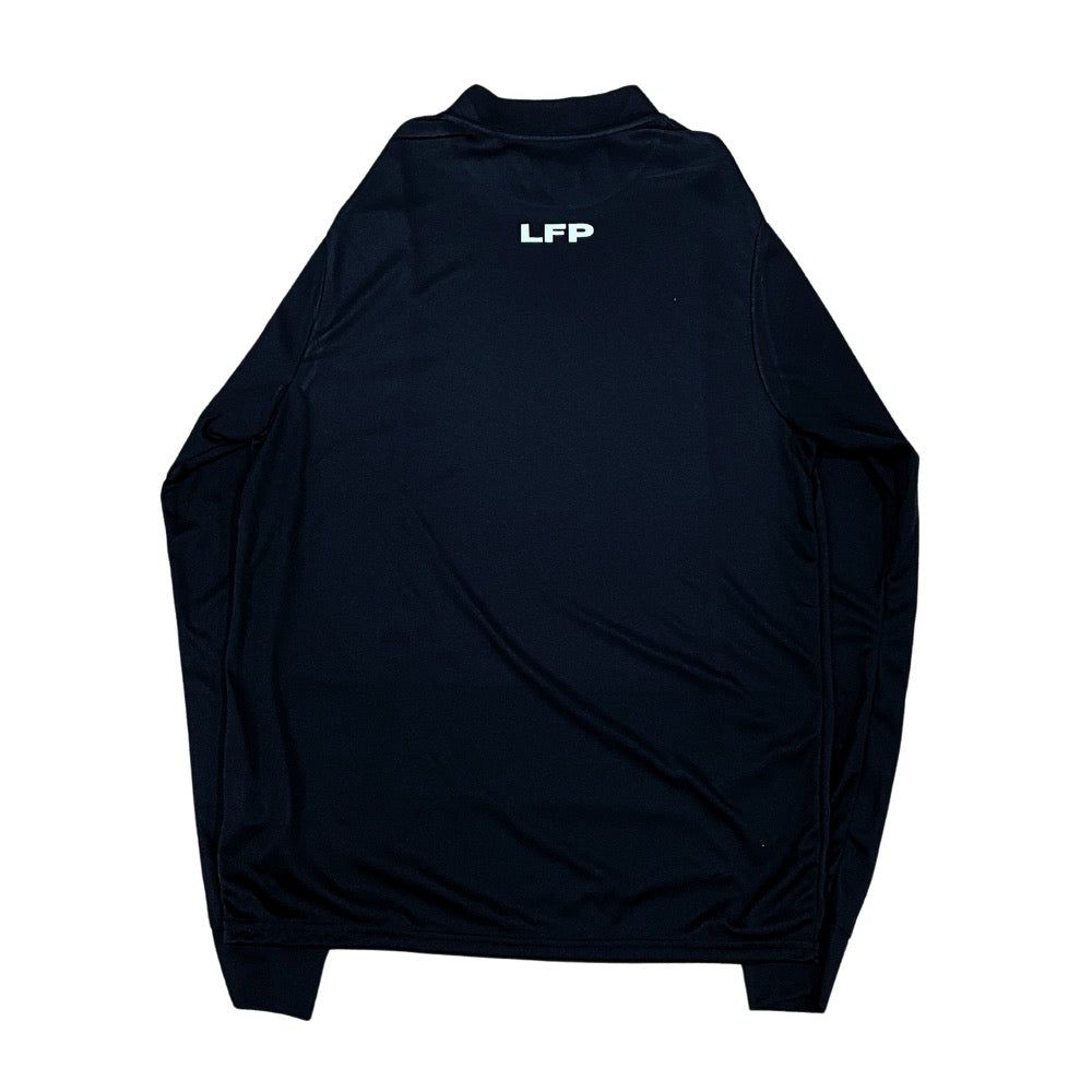 Mock Neck Long Sleeve Golf Tee - Black sold by Far From Ordinary product image thumbnail 2