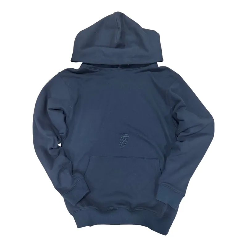 Centre Logo Classic Hoodie - Black Out sold by Far From Ordinary